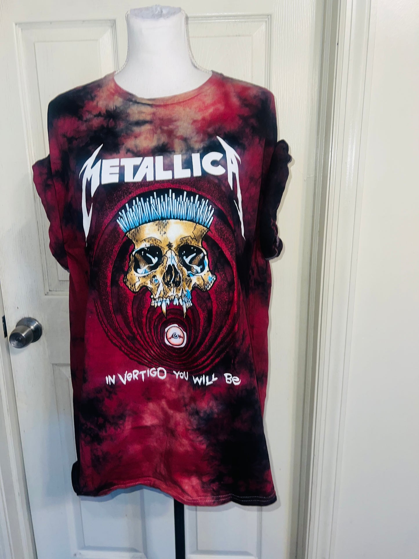 Metallica Oversized Distressed Tee
