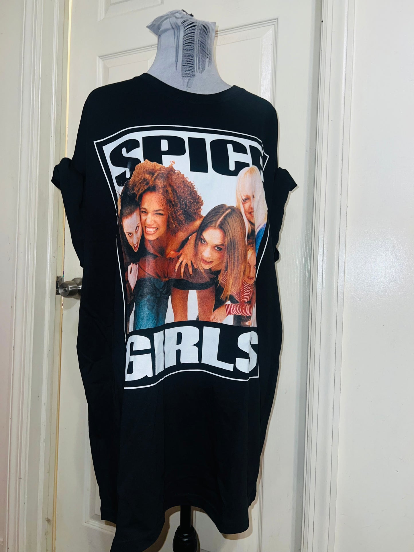 The Spice Girls Oversized Distressed Tee