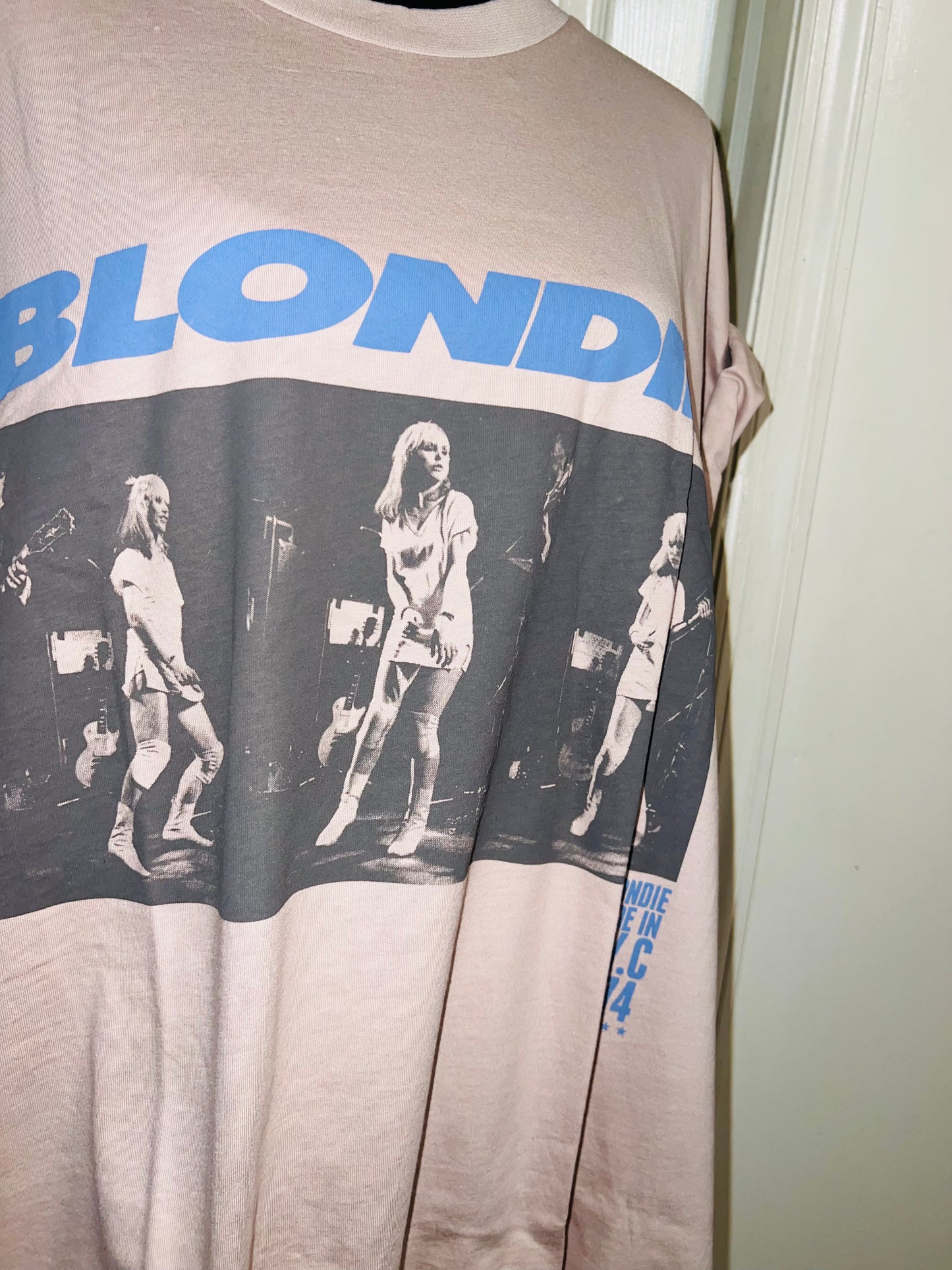 Blondie Oversized Distressed Tee