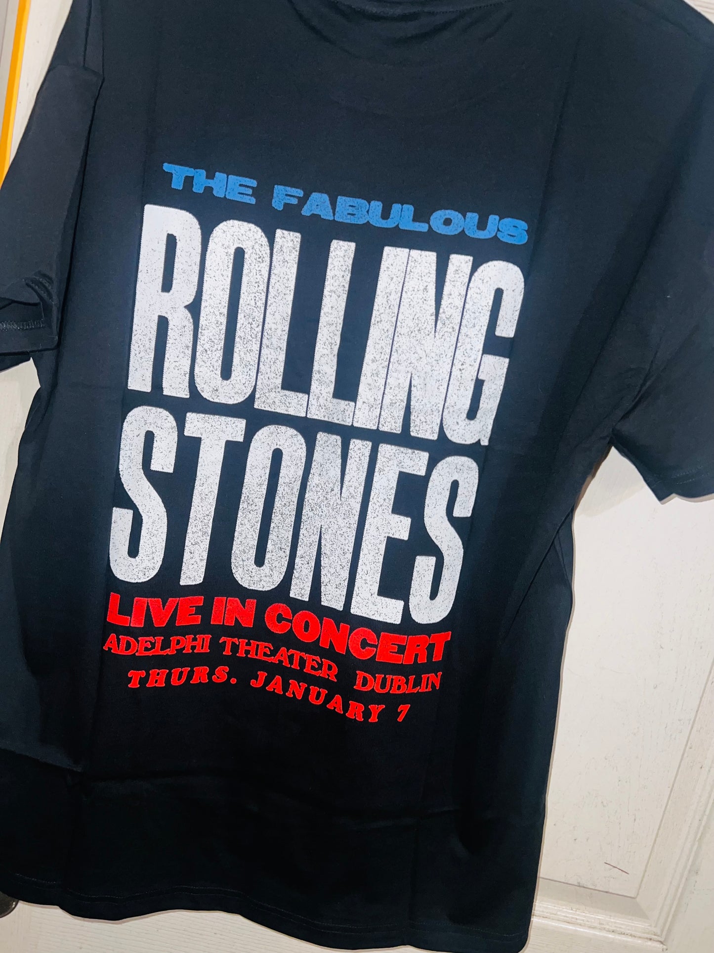 Rolling Stones Double Sided Distressed Tee