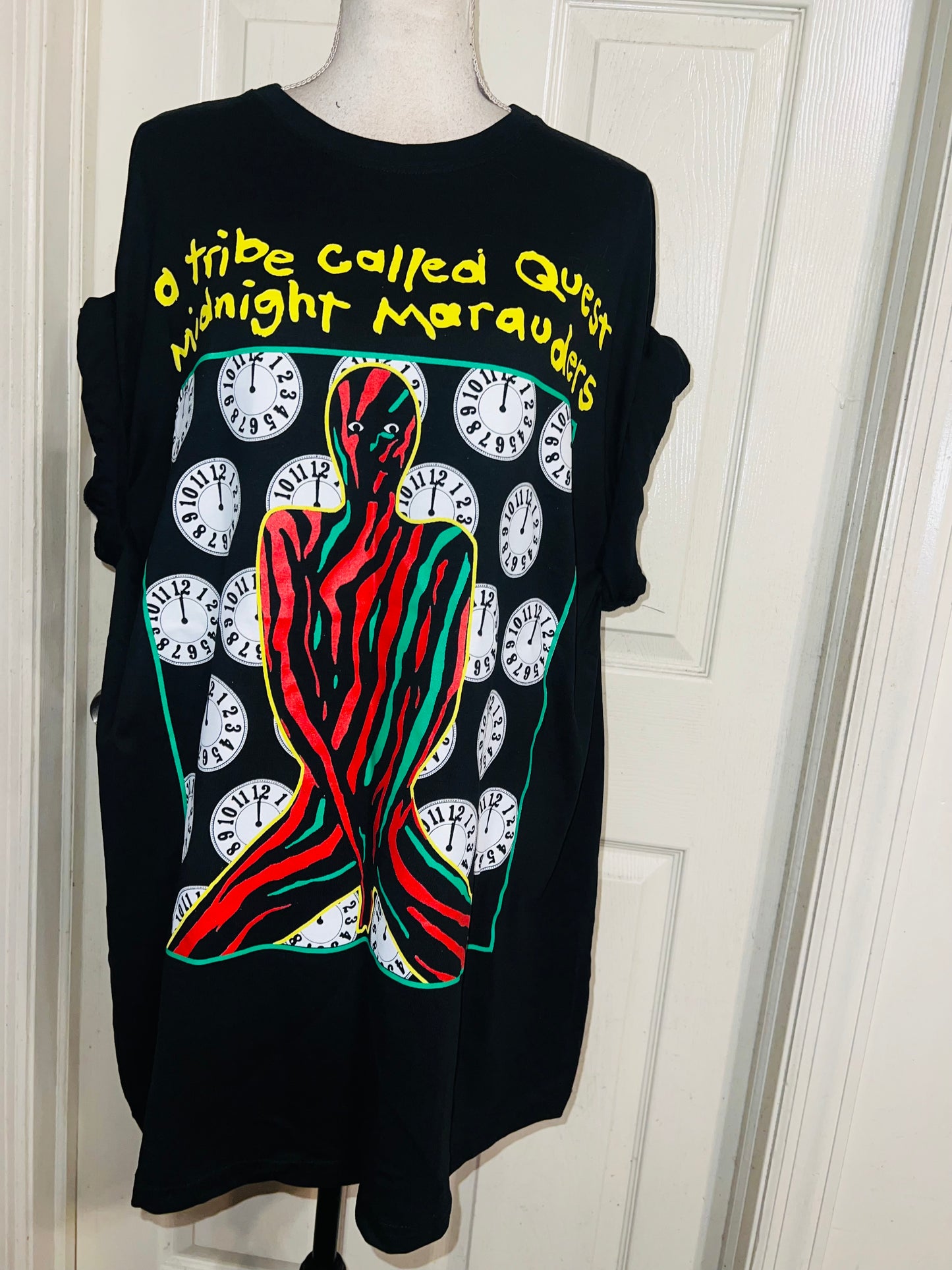 A Tribe Called Quest Oversized Distressed Tee