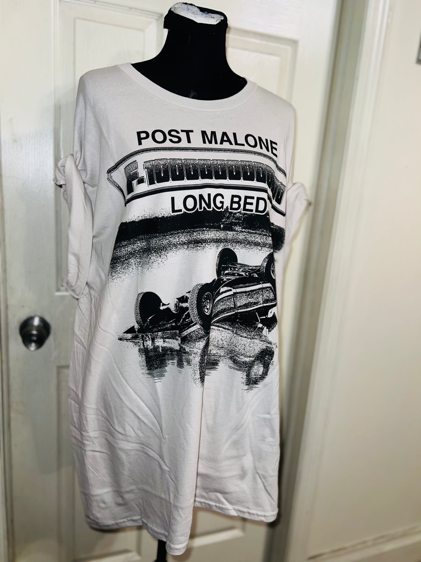 Post Malone Double Sided Oversized Distressed Tee