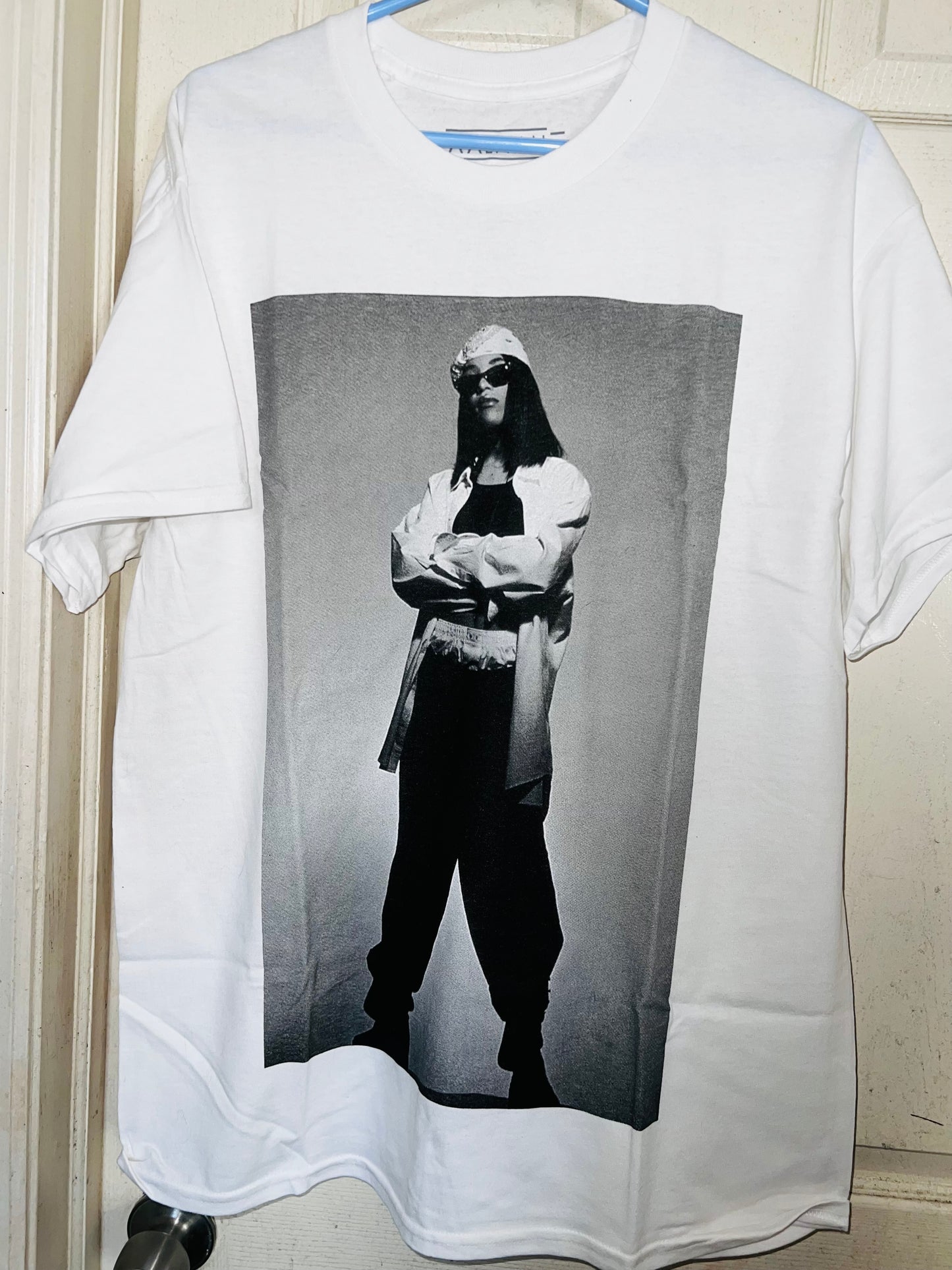 Aaliyah Oversized Distressed Tee