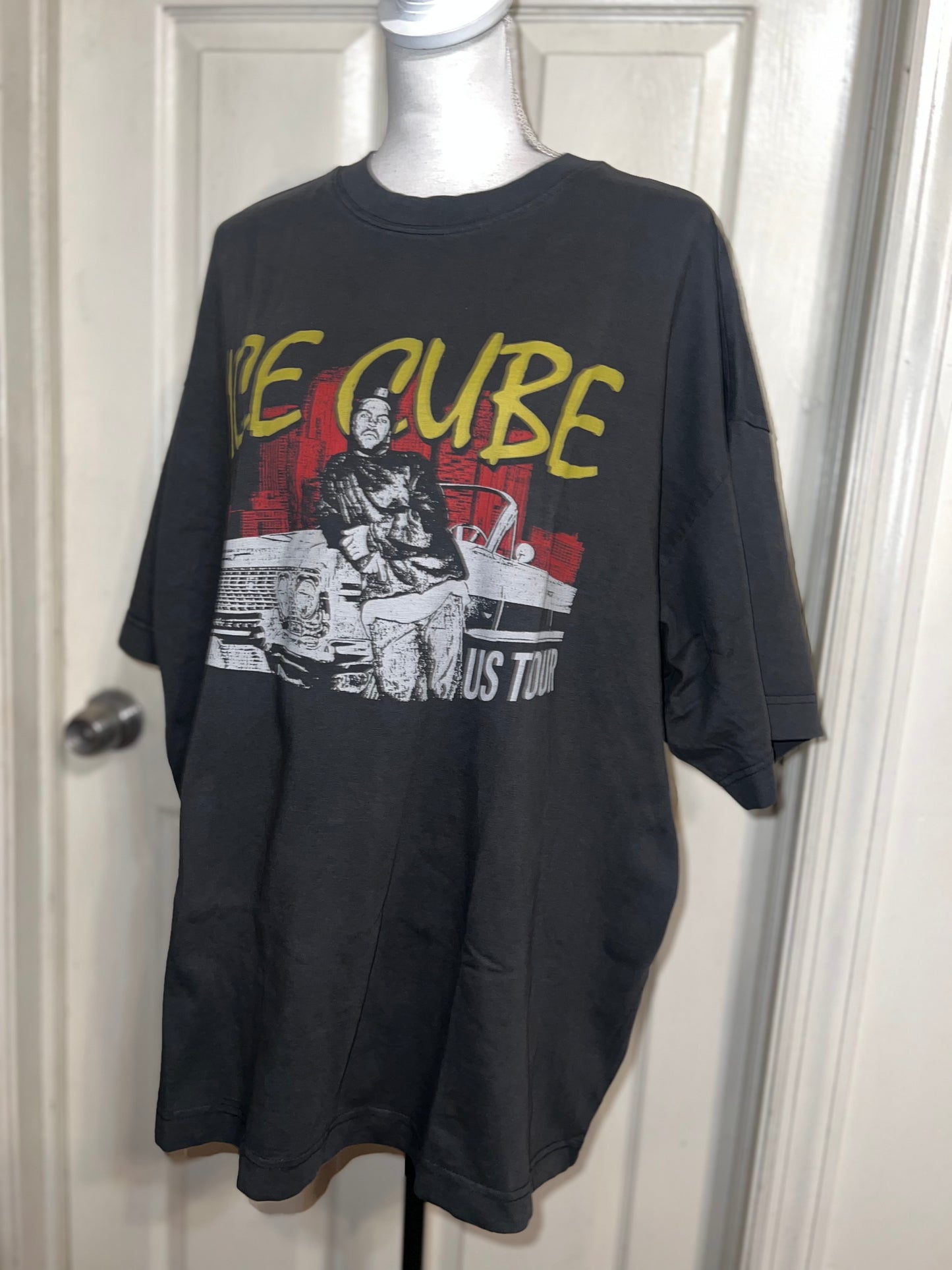 Ice Cube Double Sided Oversized Distressed Tee