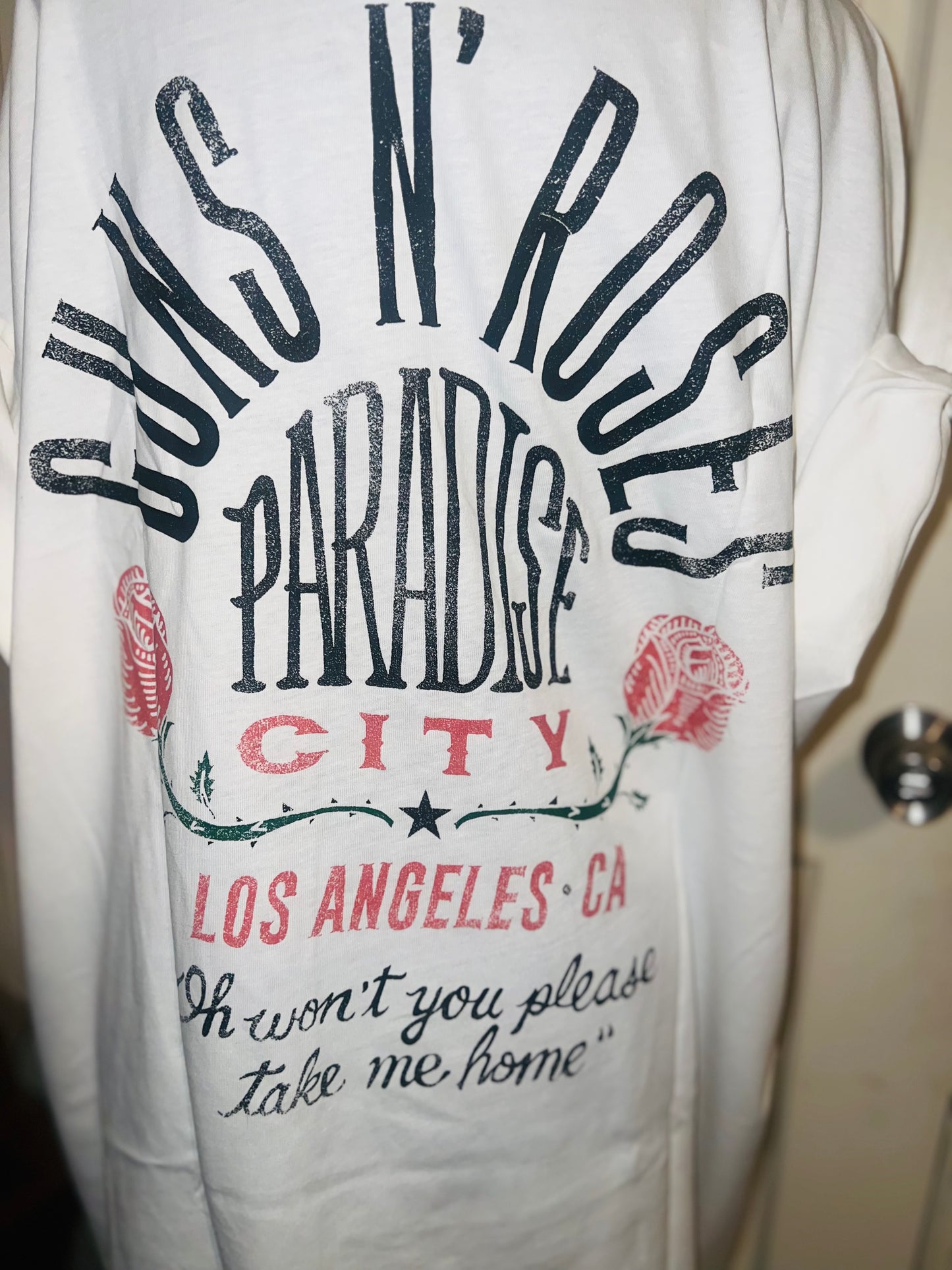 Guns N’ Roses Double Sided Oversized Tee