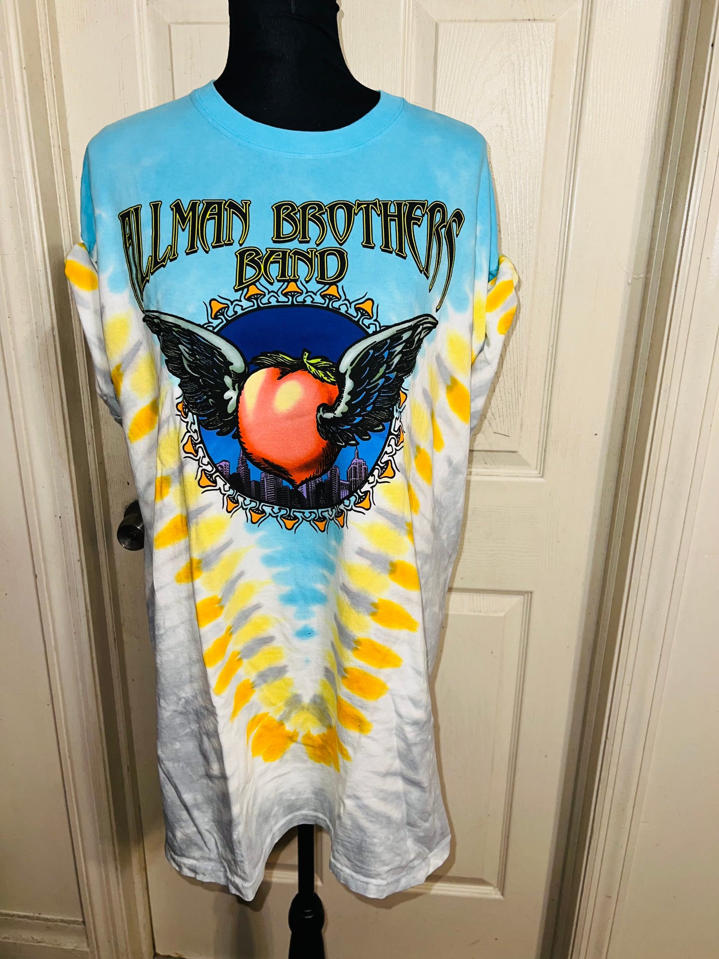 The Allman Brothers Band Double Sided Distressed Tee