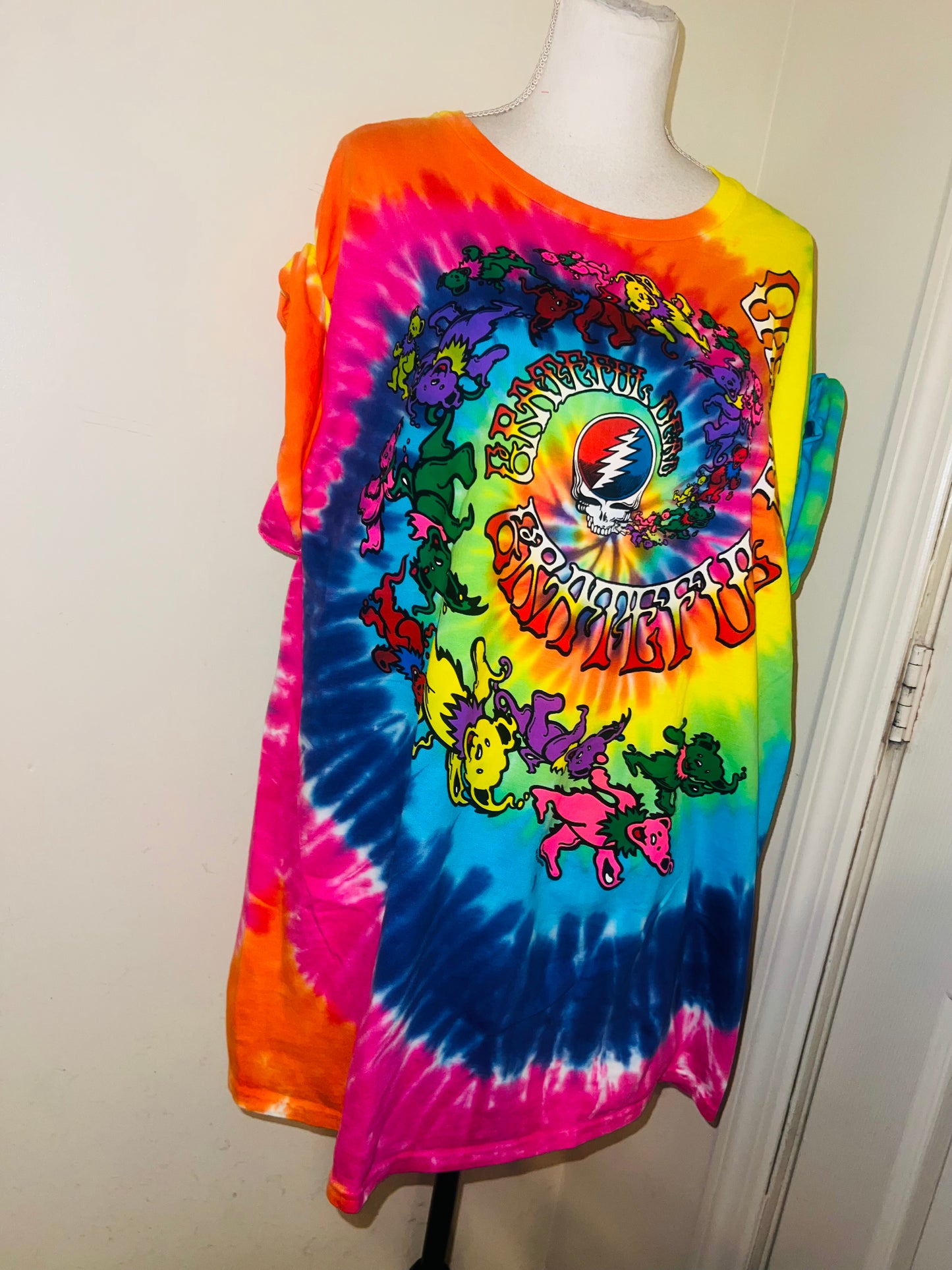 Grateful Dead Oversized Distressed Tee