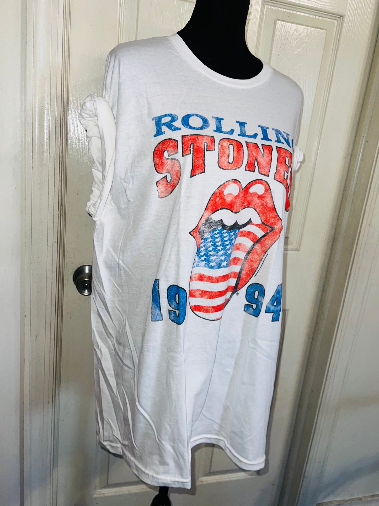 The Rolling Stones Oversized Distressed Tee