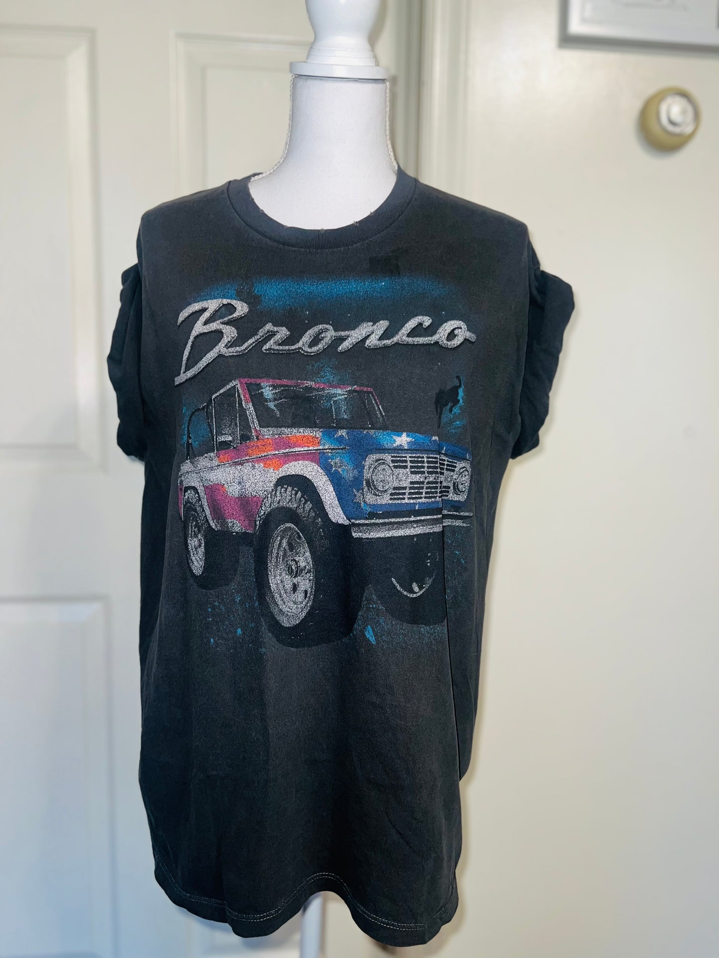 Ford Bronco Oversized Distressed Tee
