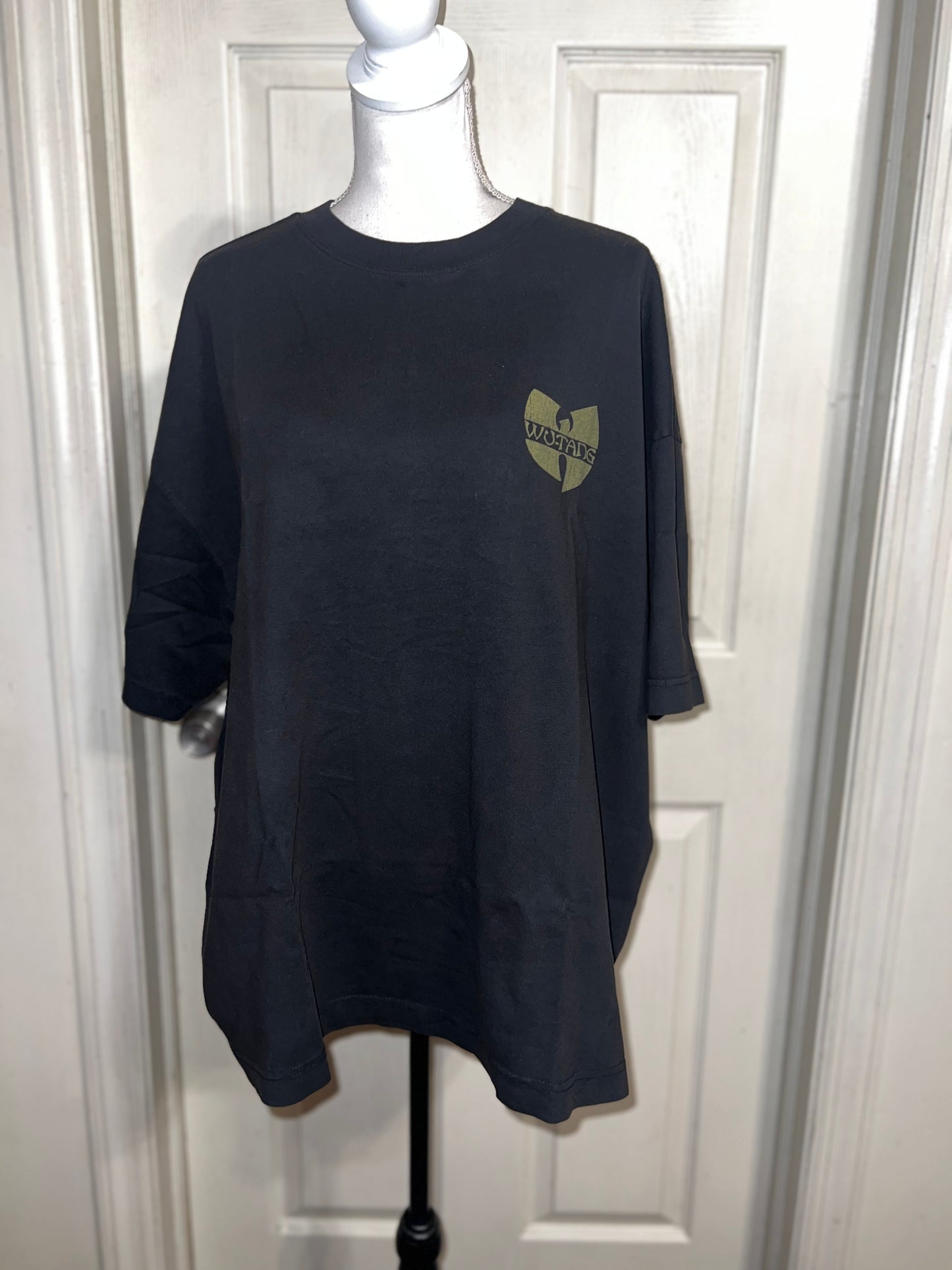 Wu-Tang Clan Double Sided Oversized Distressed Tee
