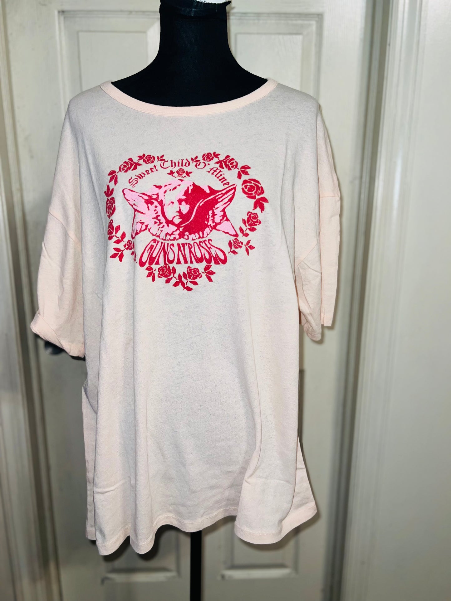 Guns n Roses Oversized Distressed Tee