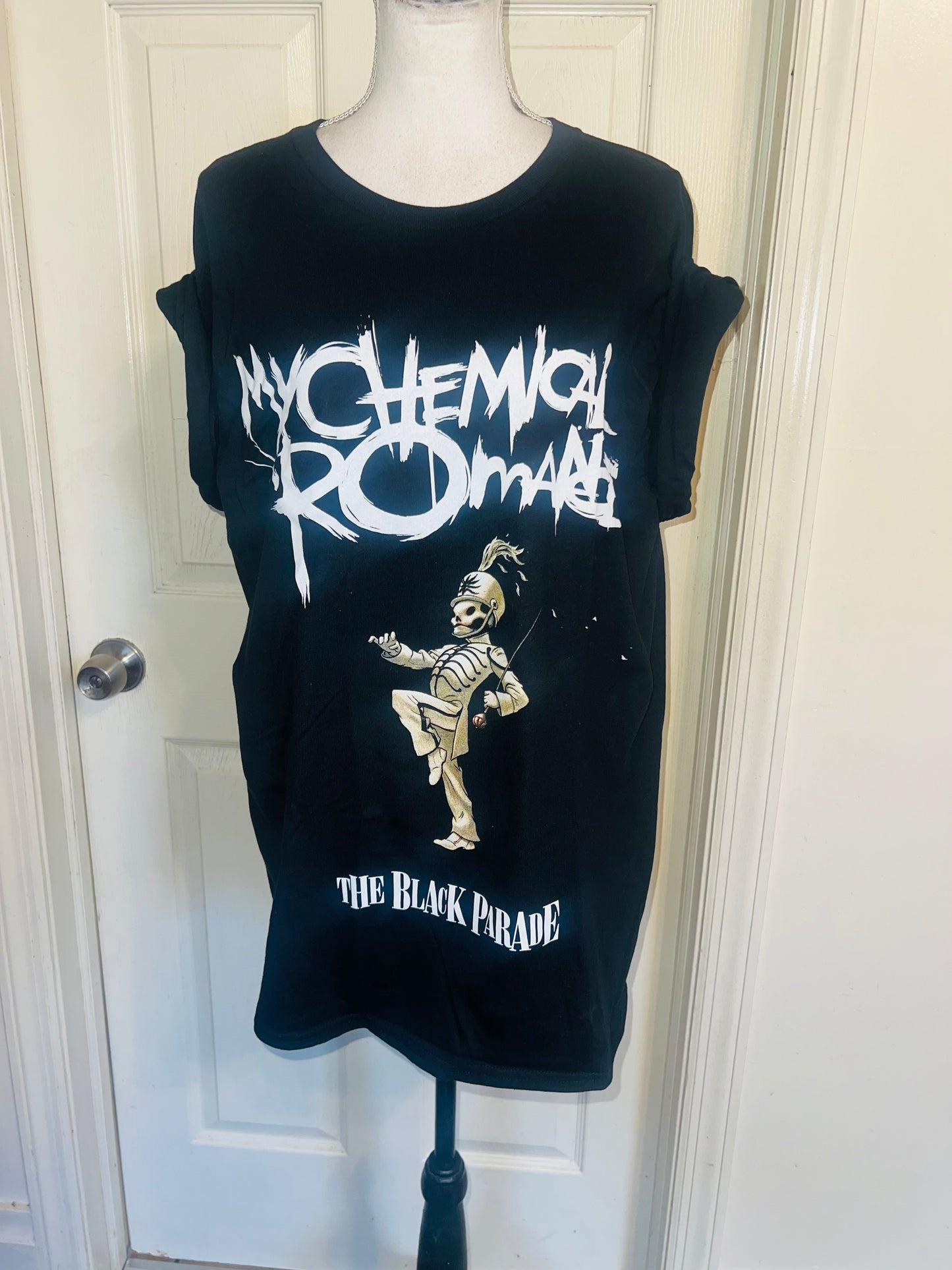 My Chemical Romance Oversized Distressed Tee
