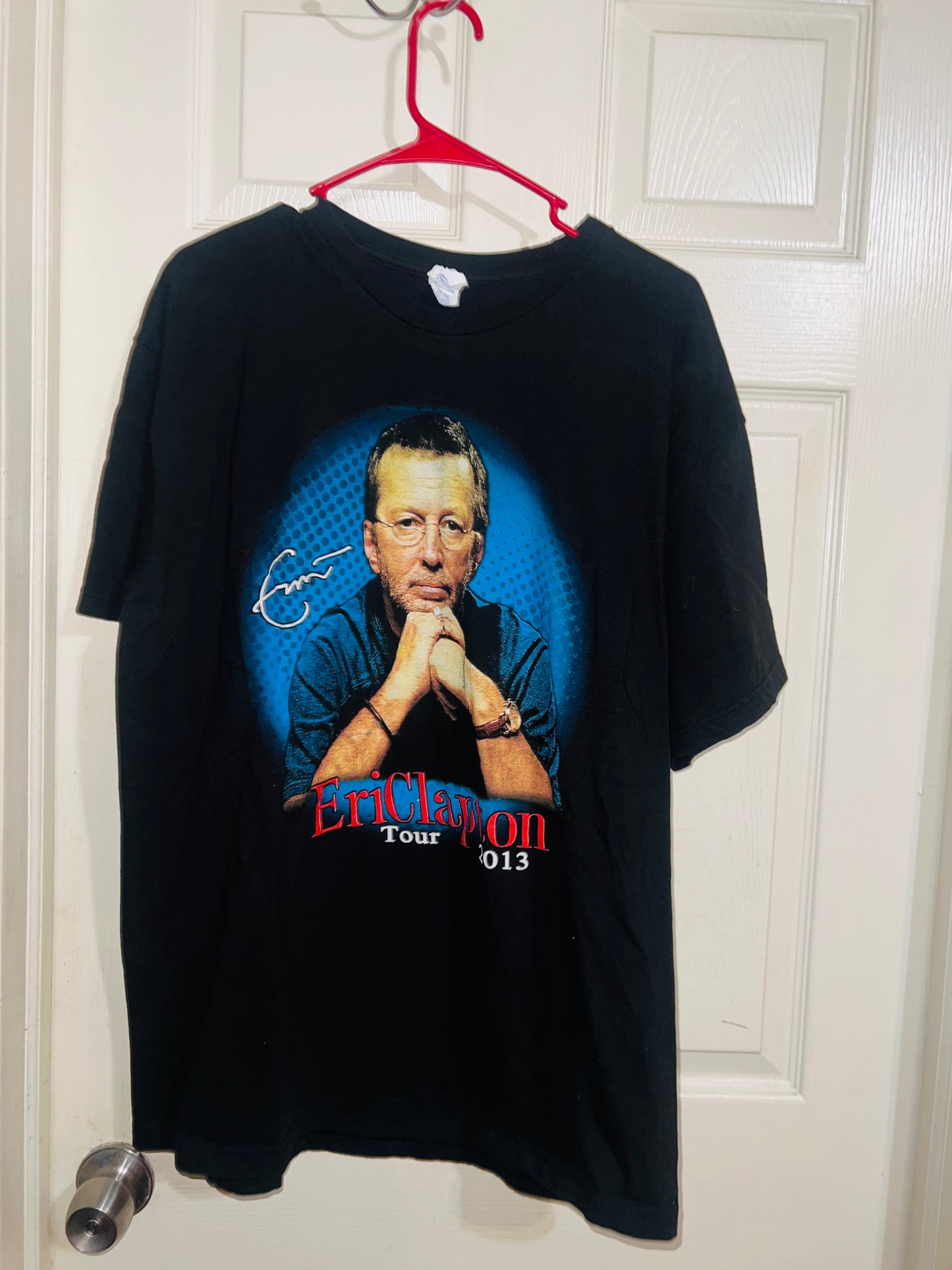 Eric Clapton Vintage Double Sided Oversized Distressed Tee