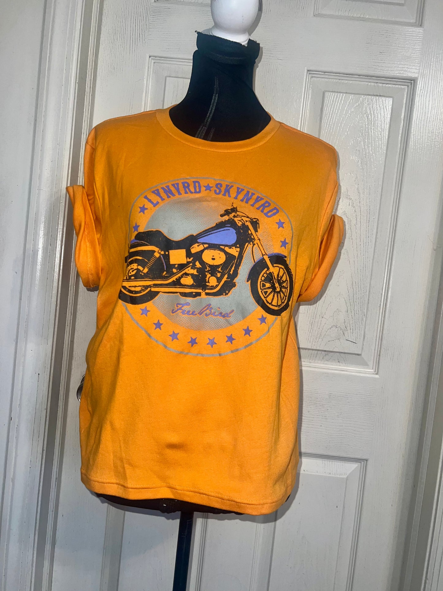 Lynyrd Skynyrd Oversized Distressed Tee