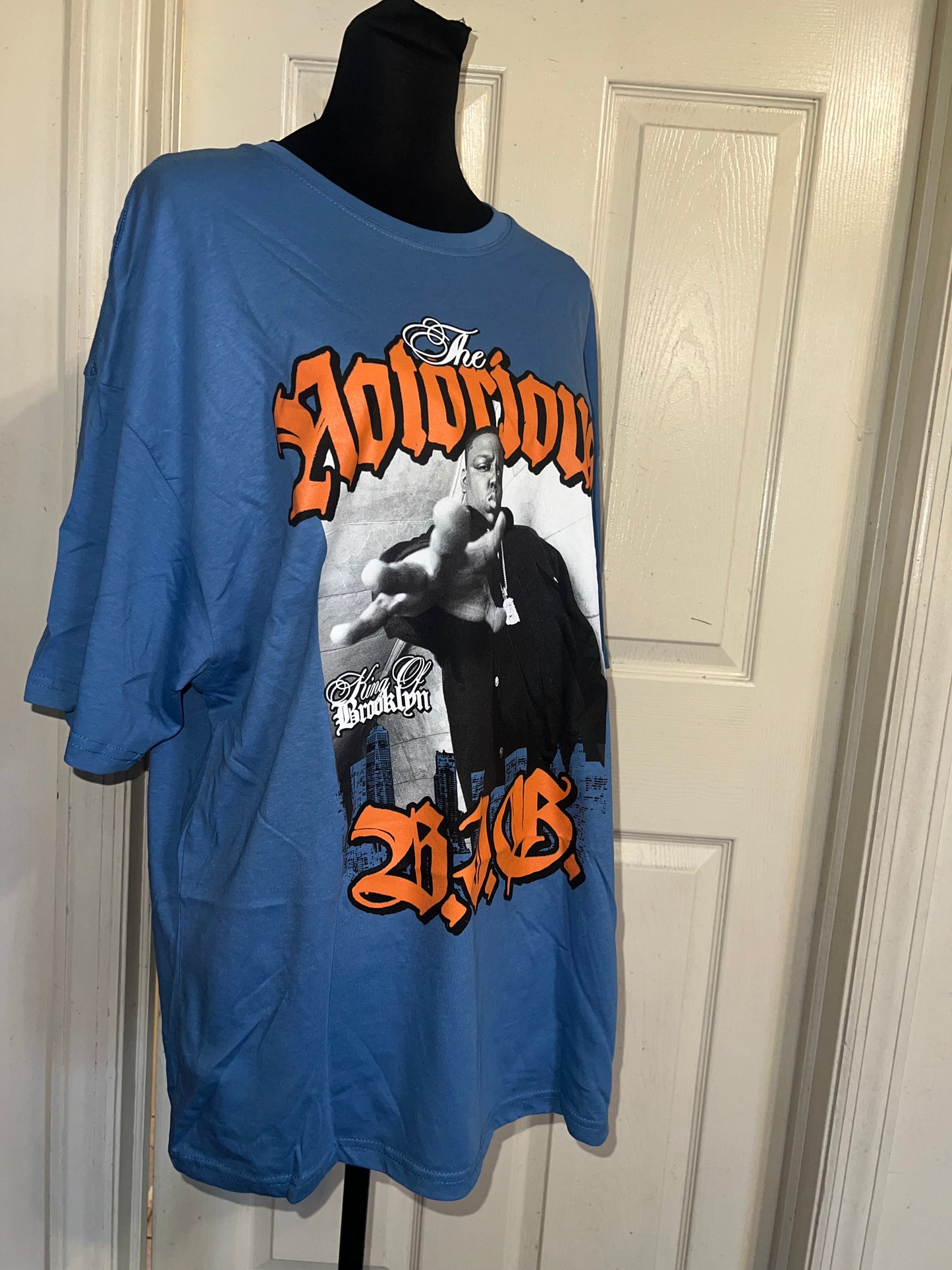 Notorious BIG Oversized Distressed Tee
