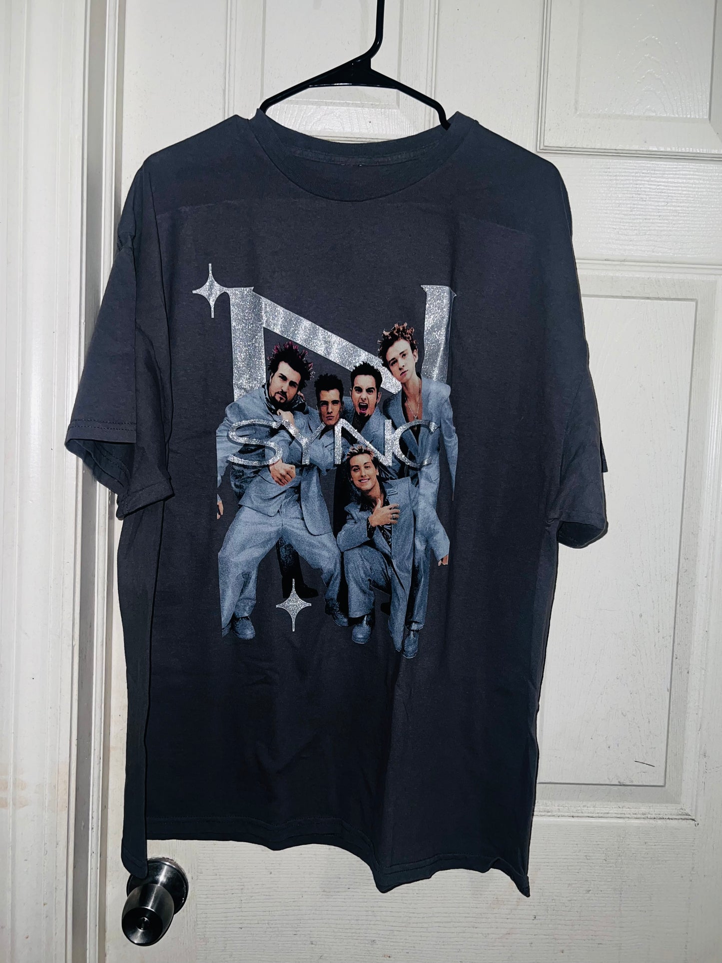 NSYNC Oversized Distressed Tee