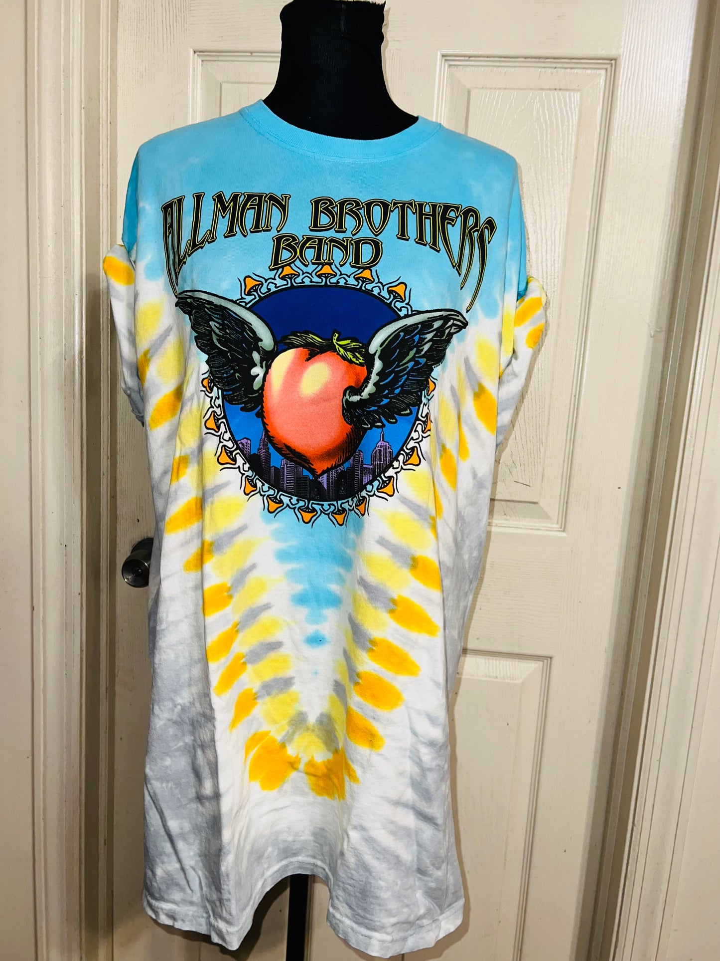 The Allman Brothers Band Double Sided Distressed Tee