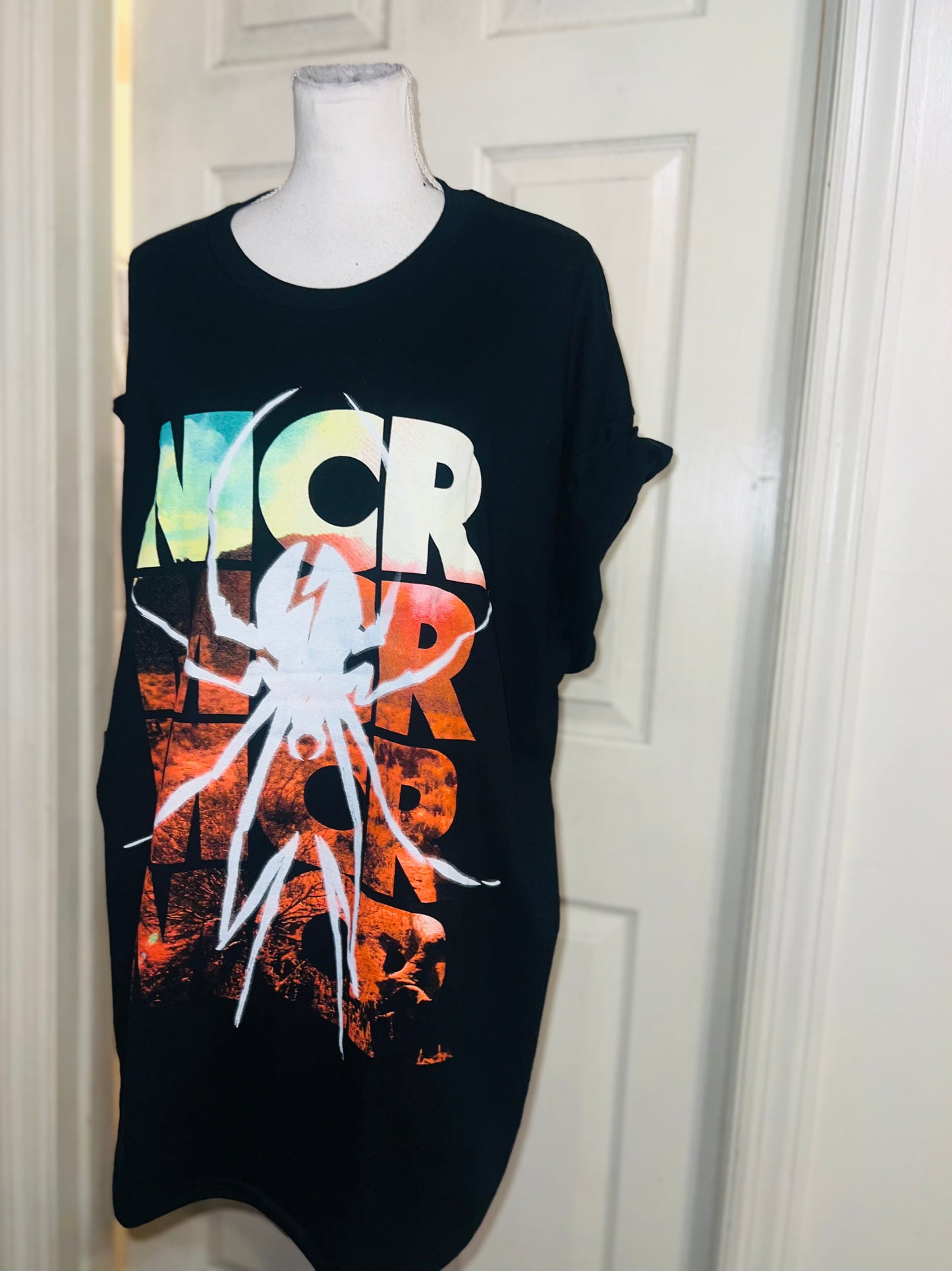 My Chemical Romance Oversized Distressed Tee
