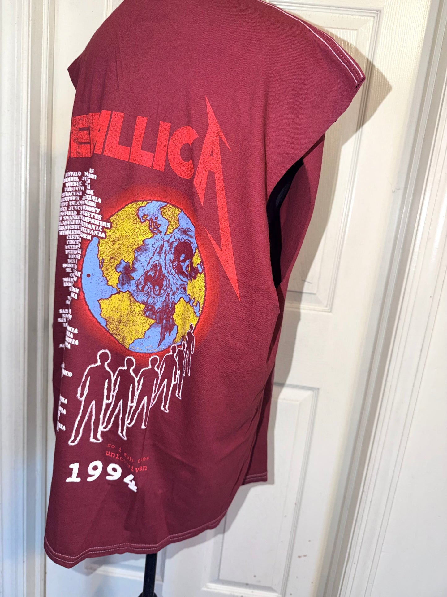 Metallica Oversized Double Sided Tann