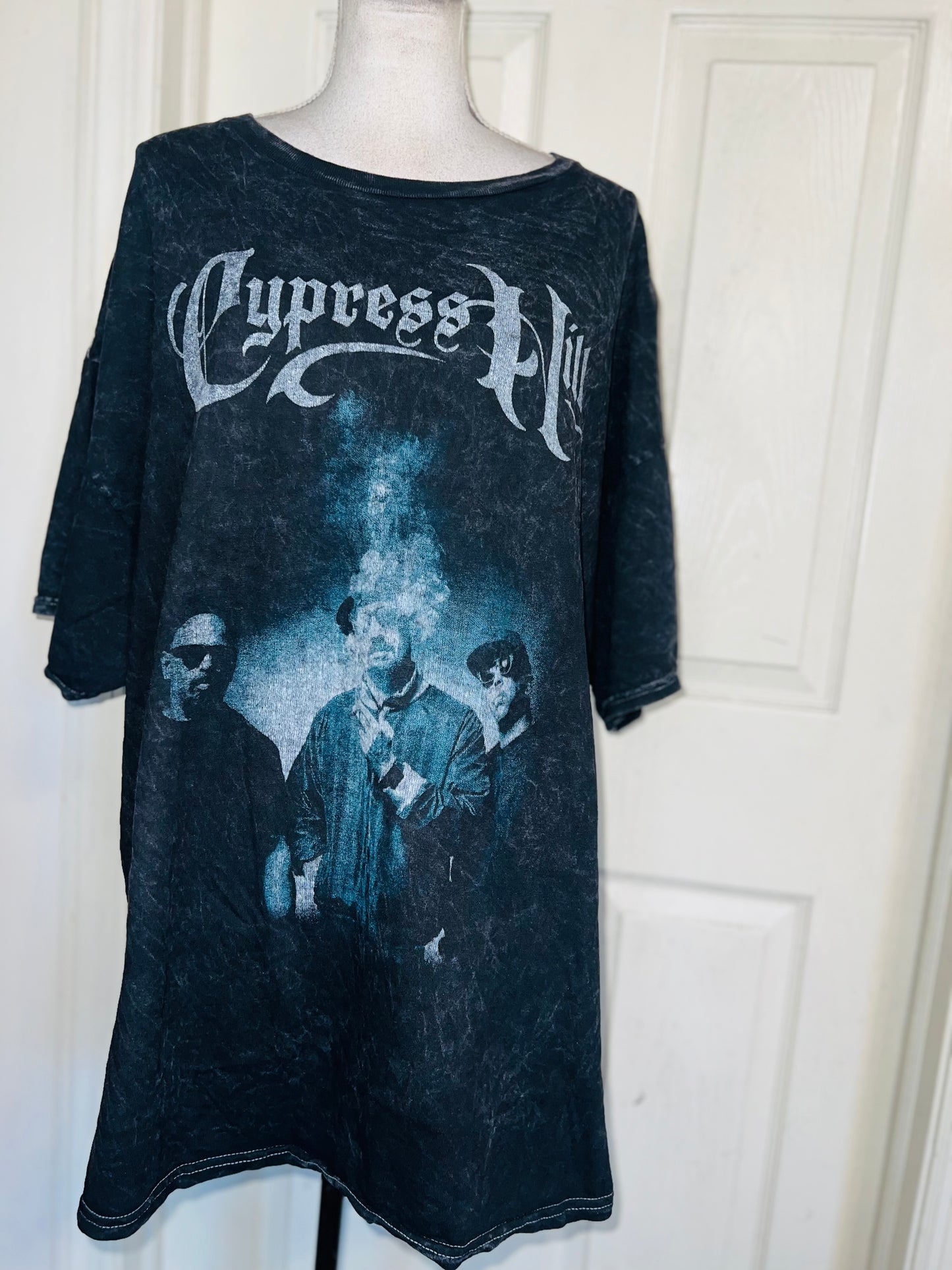 Cypress Hill Double Sided Oversized Distressed Tee