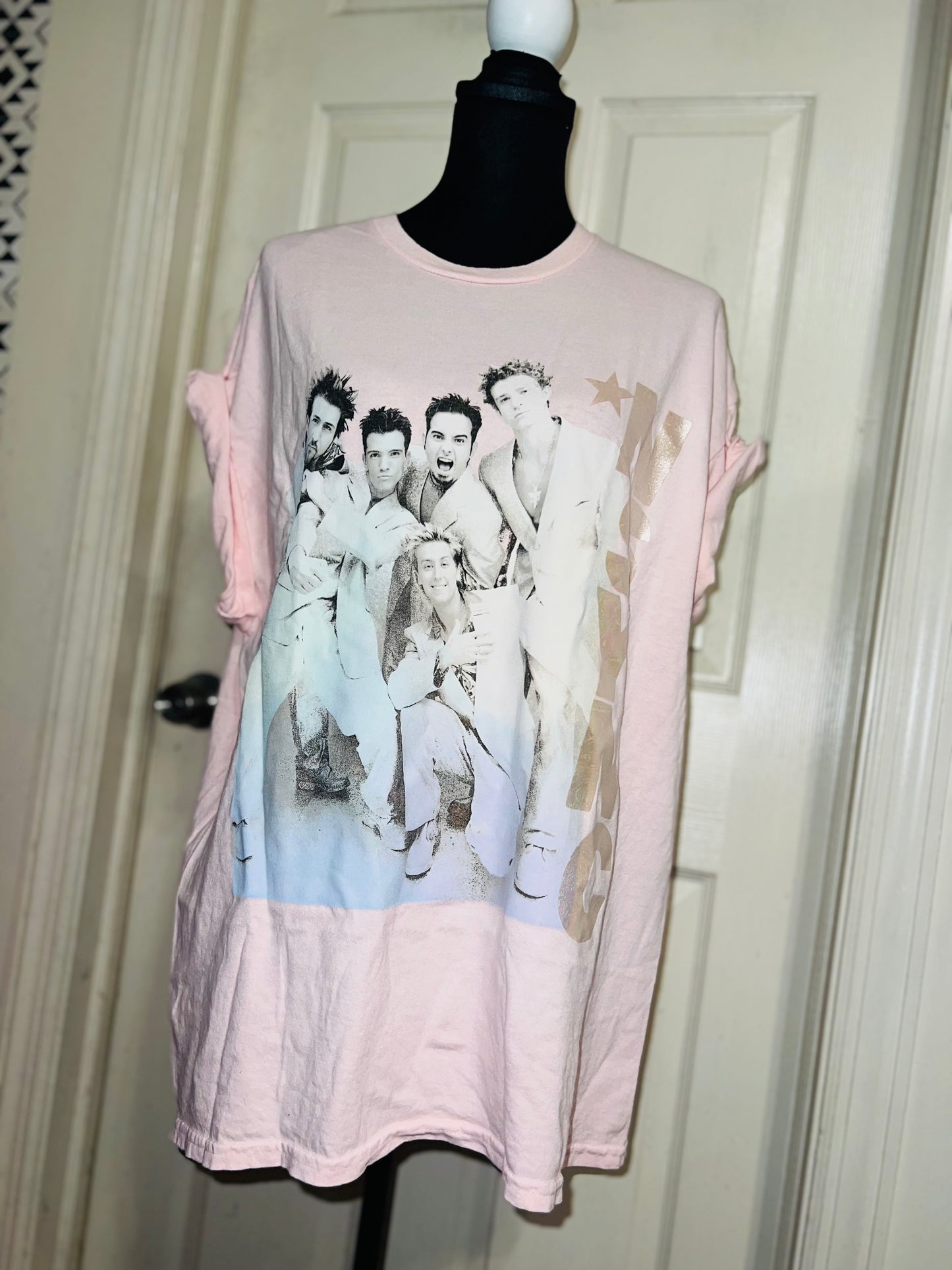 NSYNC Oversized Distressed Tee