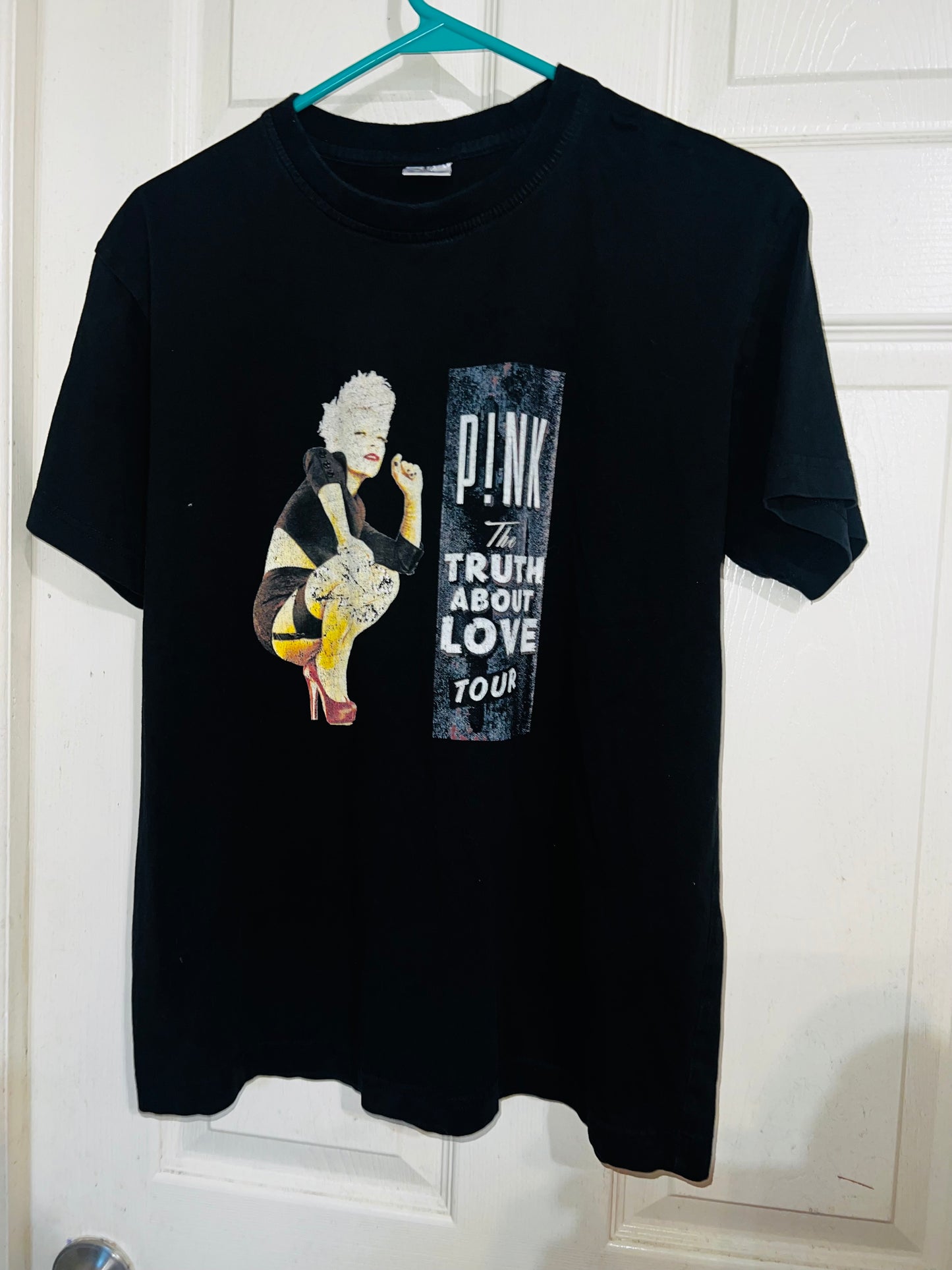 Pink Vintage Tour Oversized Tee