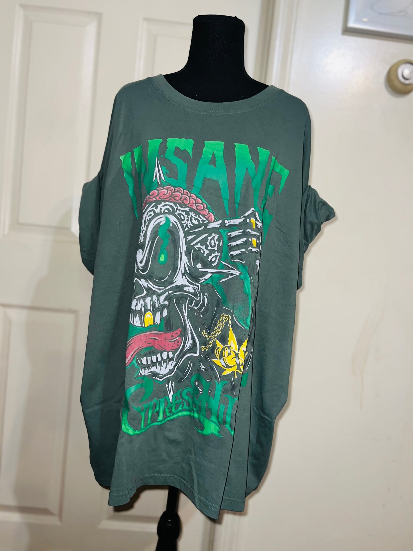 Cypress Hill Oversized Distressed Tee