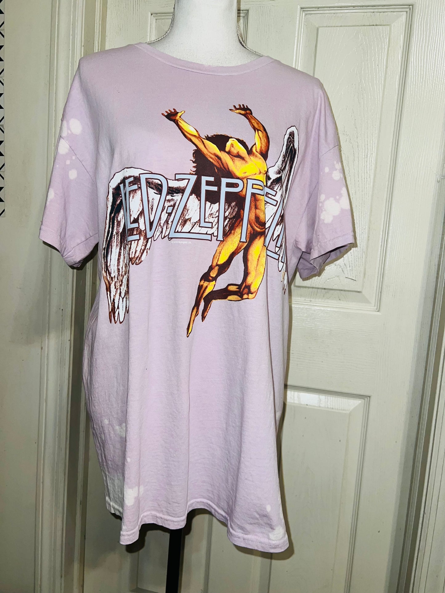 Led Zeppelin Oversized Distressed T-Shirt