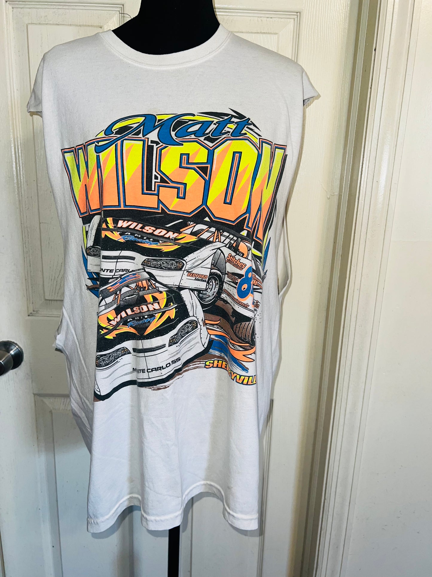 Matt Wilson Racing Double Sided Oversized Distressed Tank