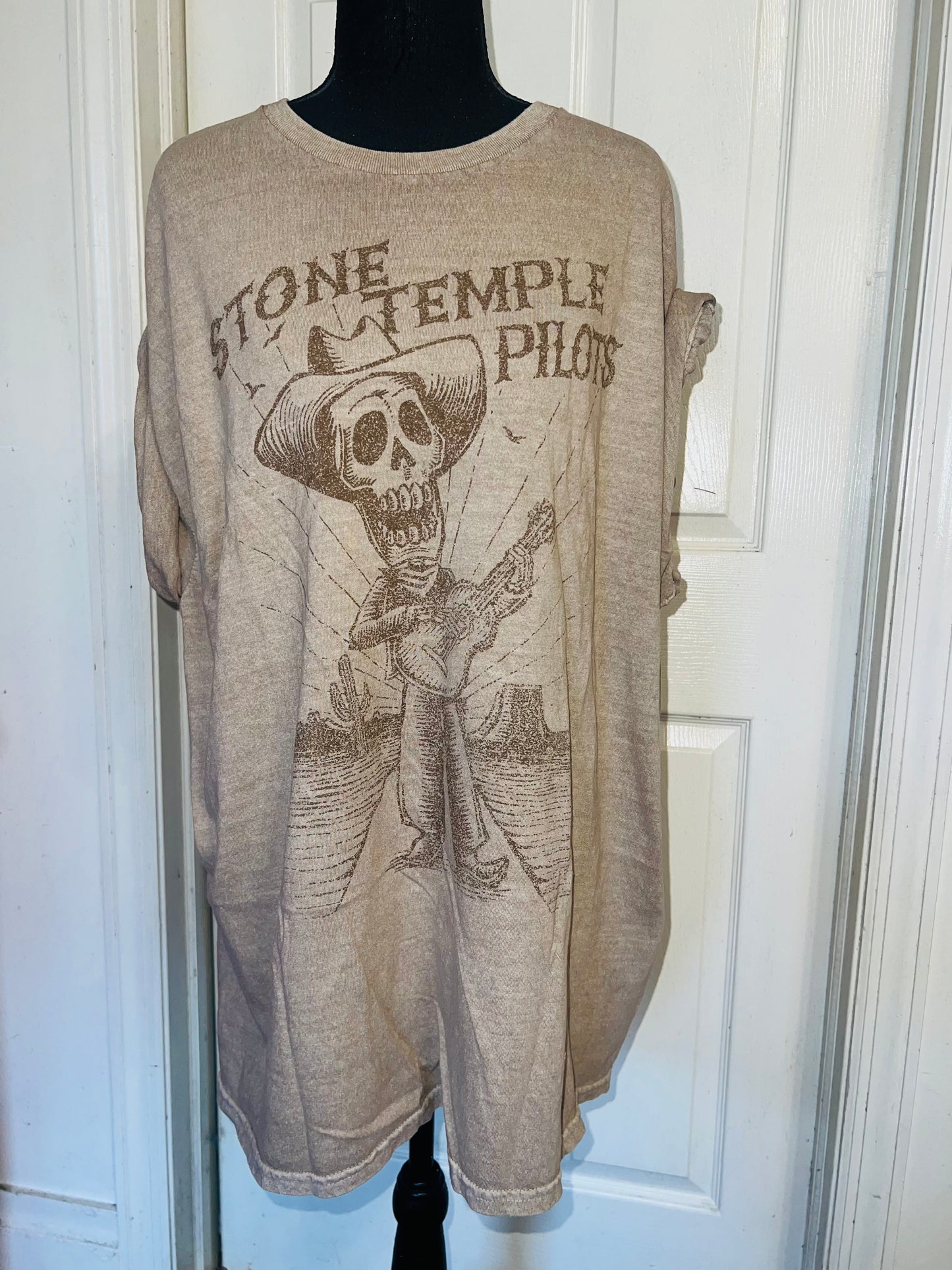 Stone Temple Pilots Oversized Distressed Tee
