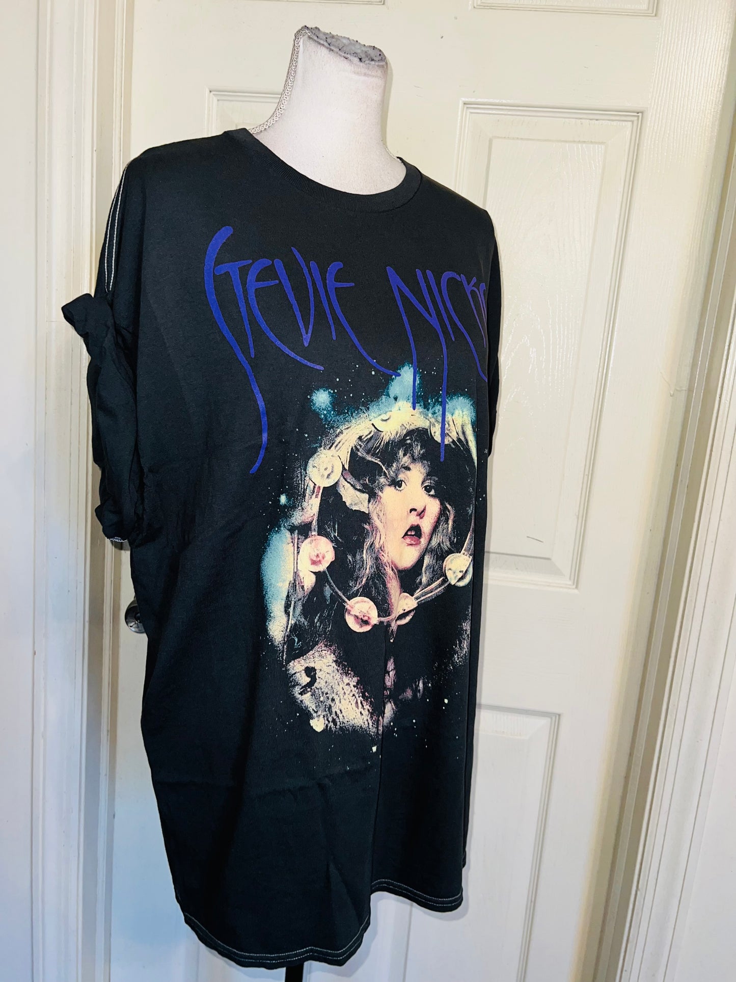 Stevie Nicks Oversized Distressed Tee