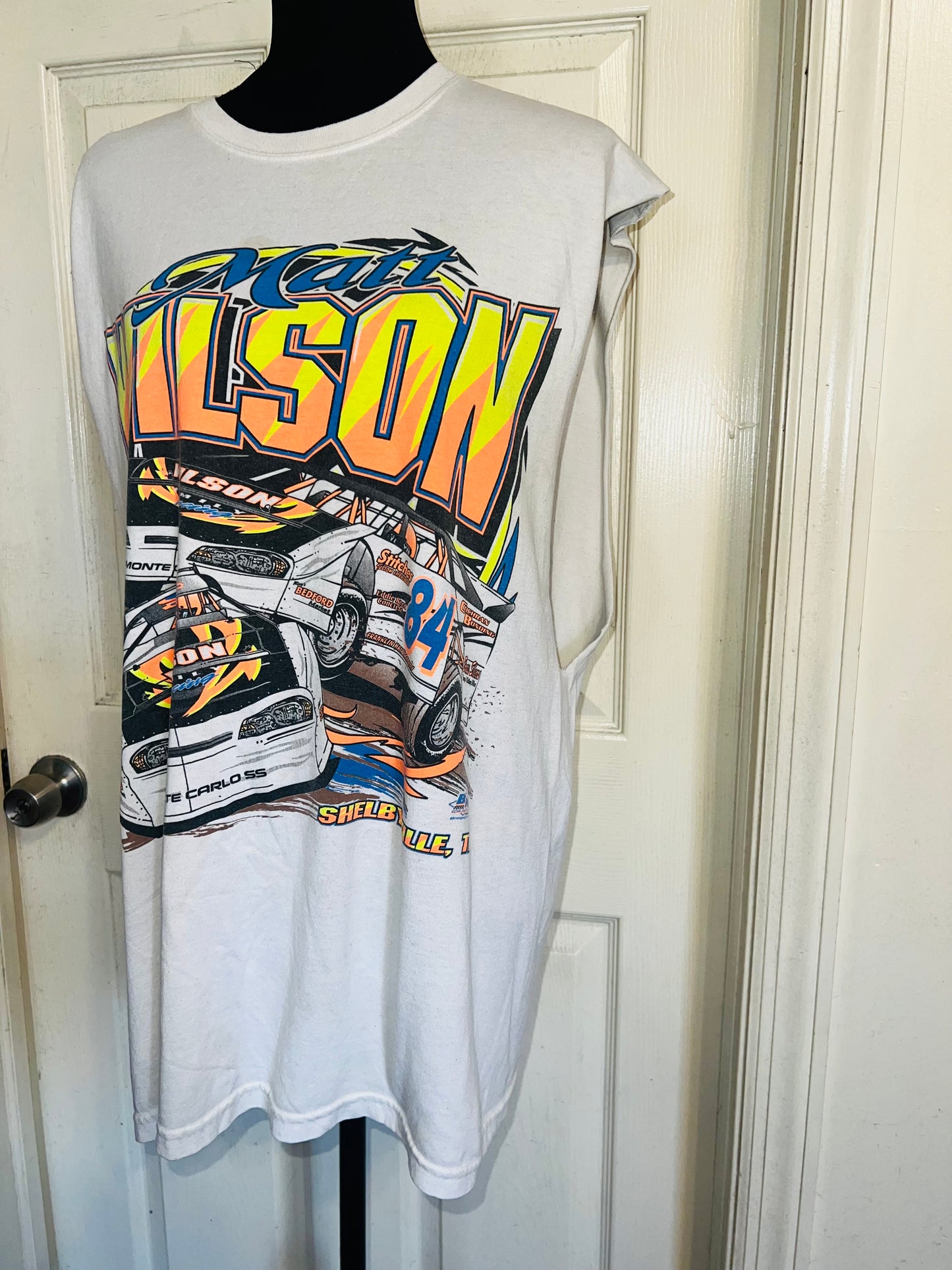 Matt Wilson Racing Double Sided Oversized Distressed Tank