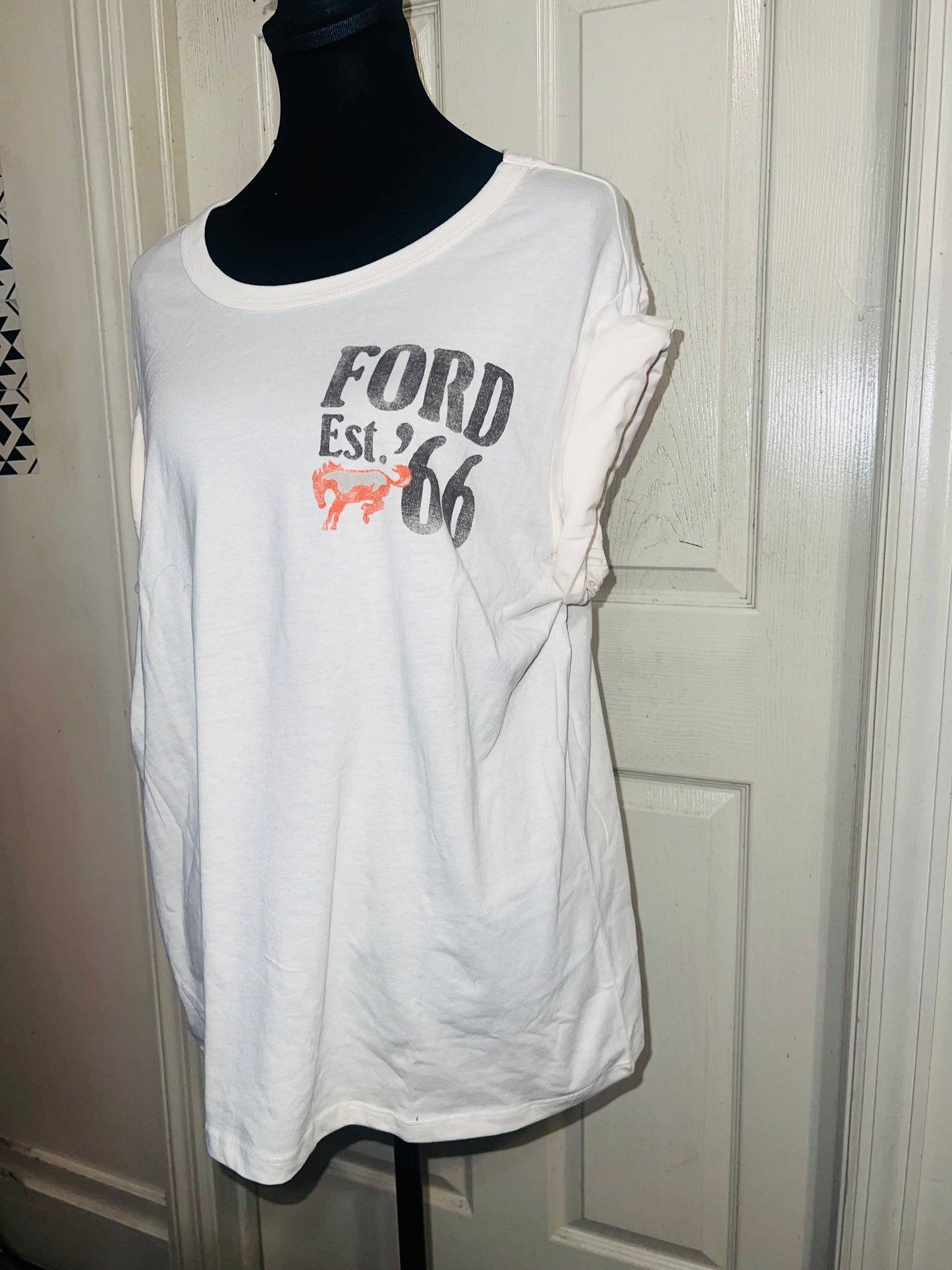Ford Bronco Wild West Double Sided Distressed Tee