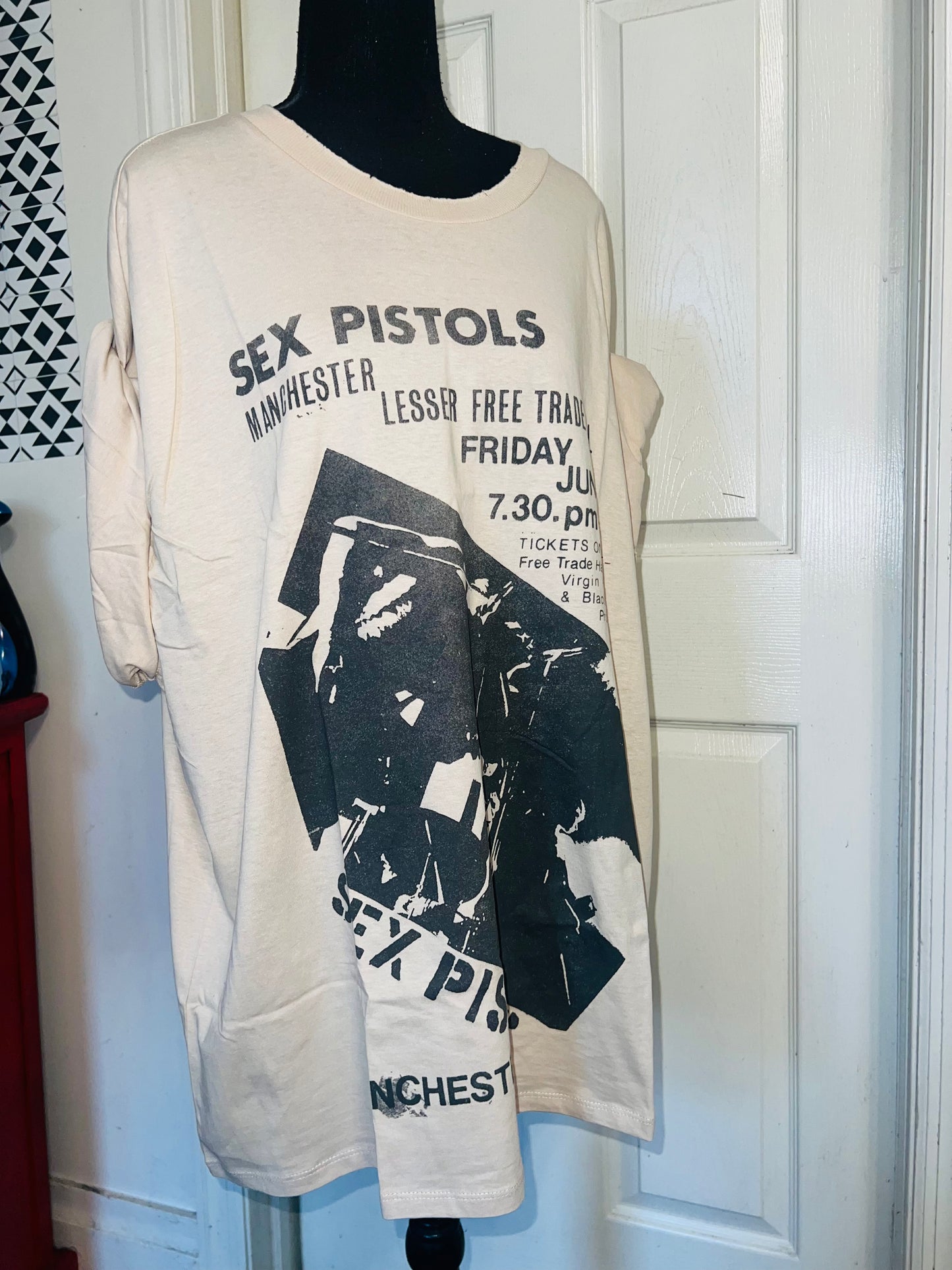 The Sex Pistols Oversized Distressed Tee