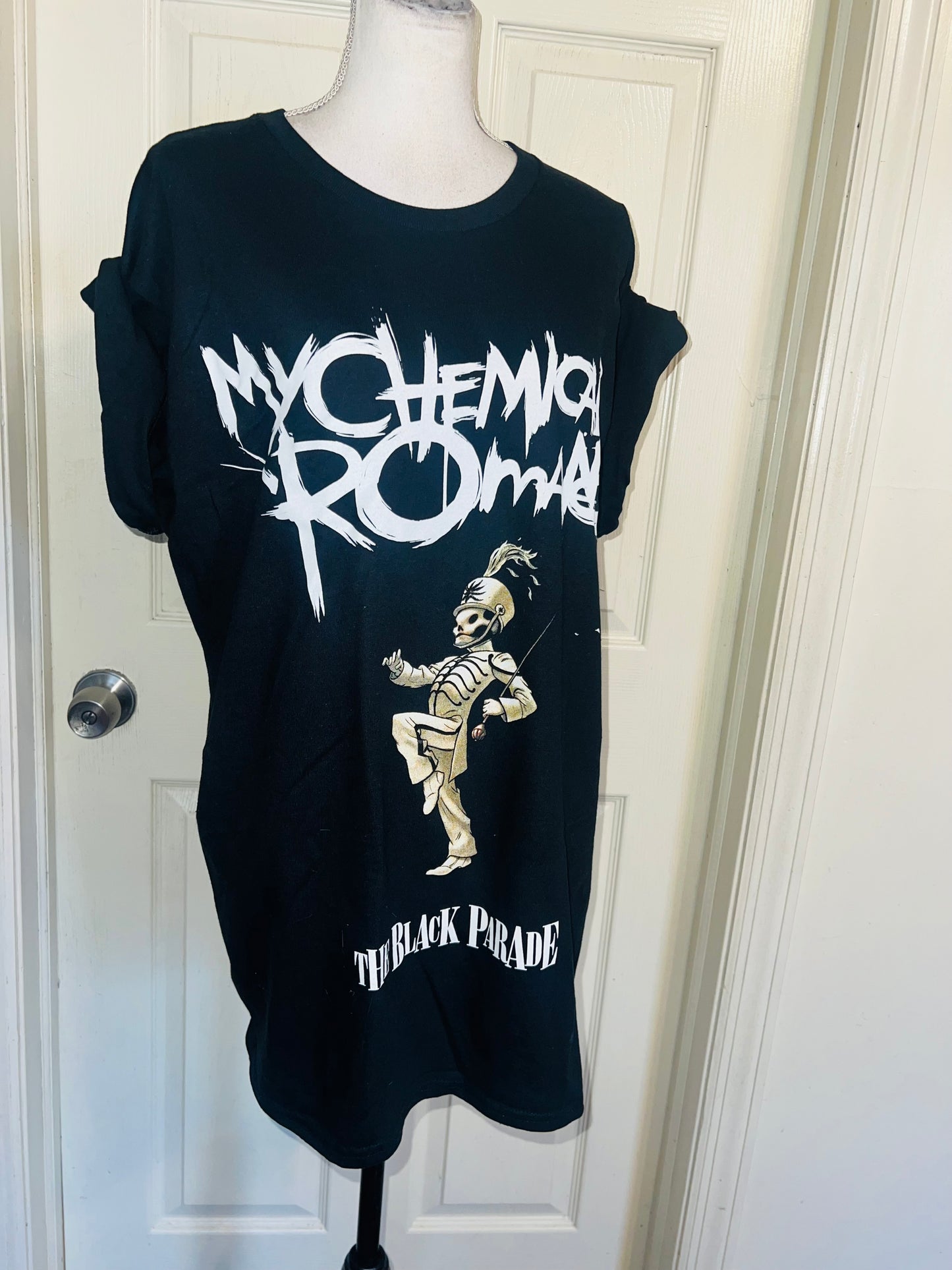 My Chemical Romance Oversized Distressed Tee
