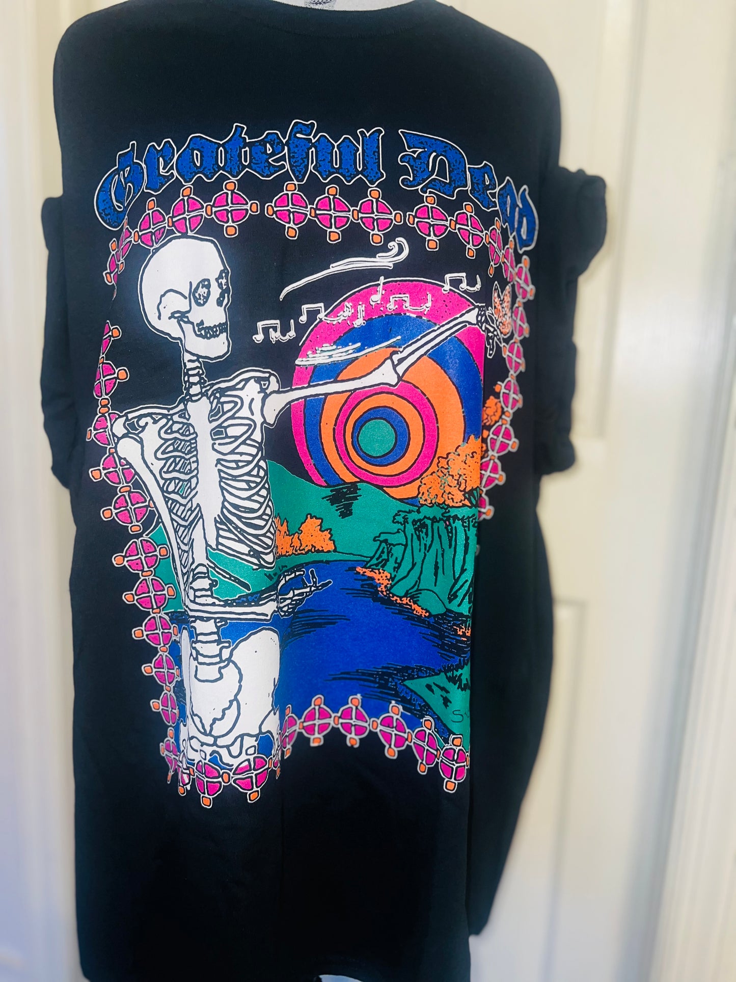 Grateful Dead Oversized Distressed Tee