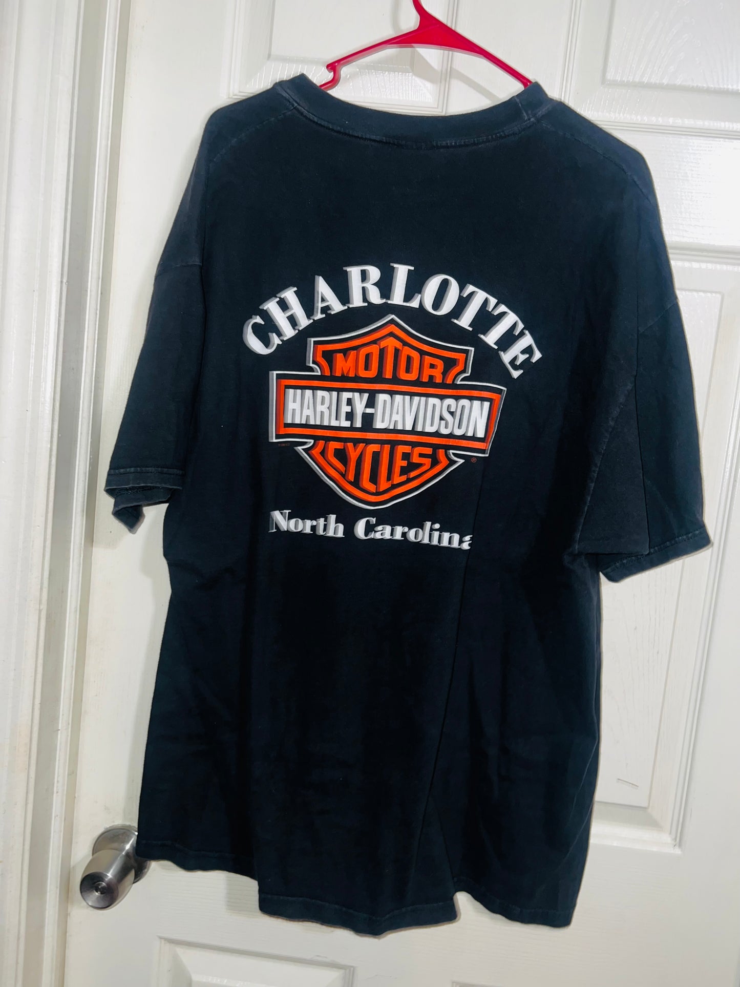 Harley Davidson Double Sided Oversized Distressed Tee
