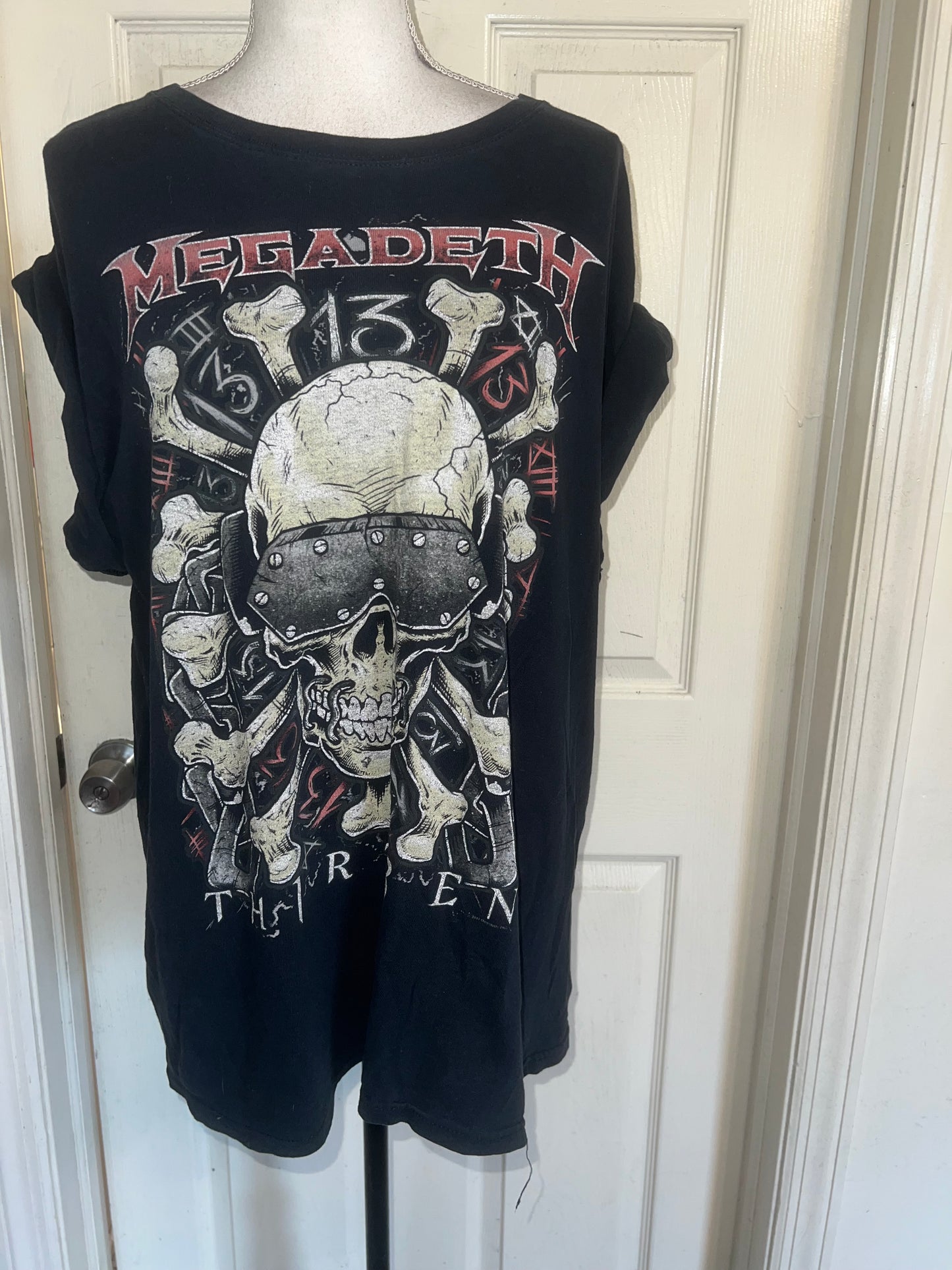 Megadeath American Vintage Oversized Distressed Tee
