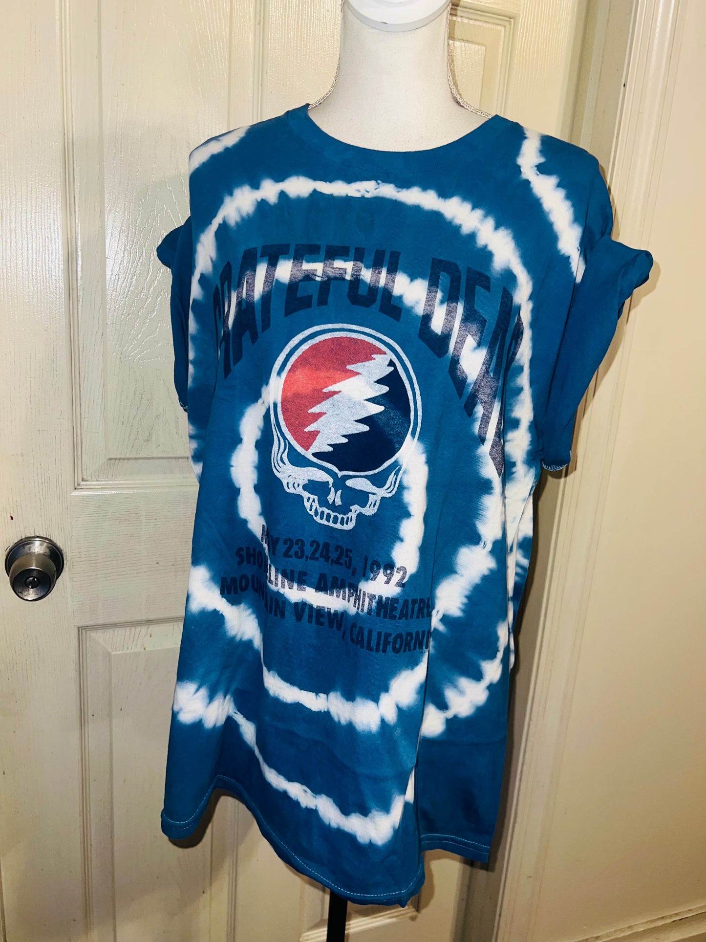 Grateful Dead Oversized Distressed Tee