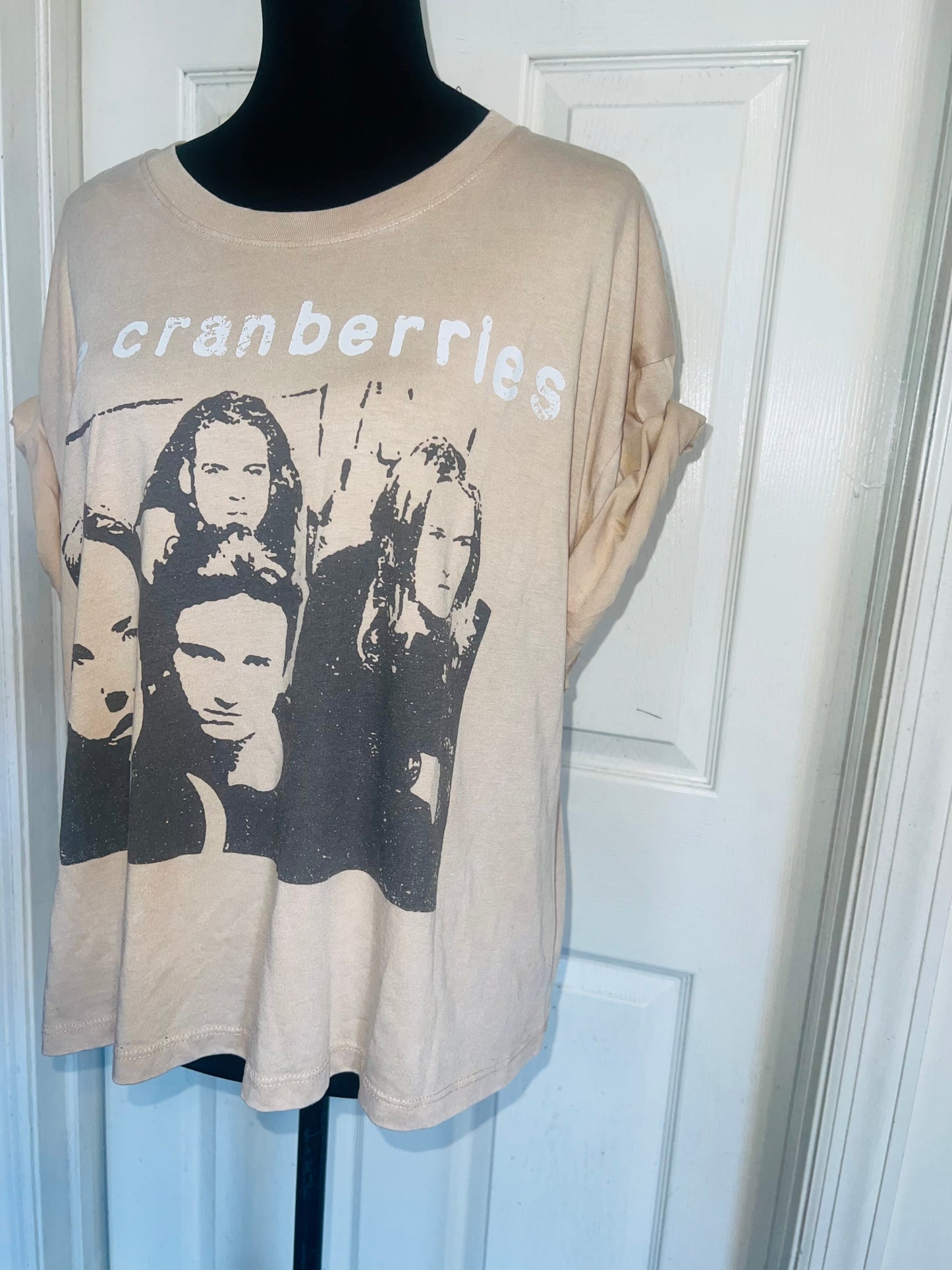 The Cranberries Oversized Distressed Tee