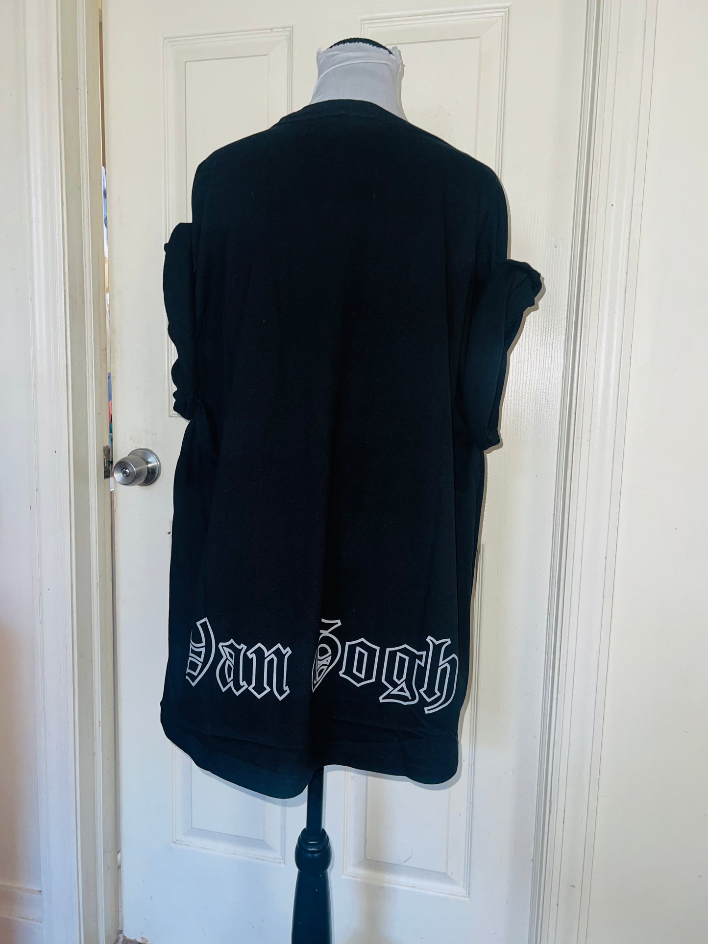 Vincent Van Gogh Oversized Distressed Tee