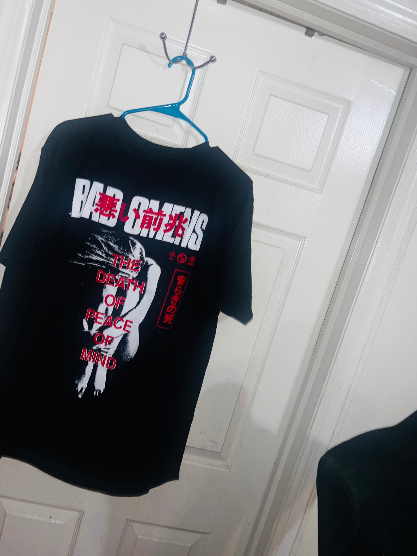 Bad Omens Oversized Distressed Tee