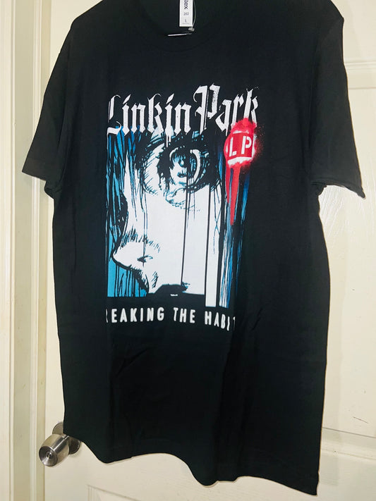 Linkin Park Oversized Distressed Tee