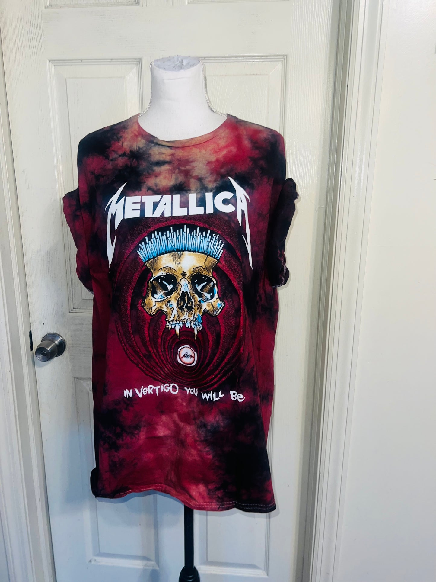 Metallica Oversized Distressed Tee