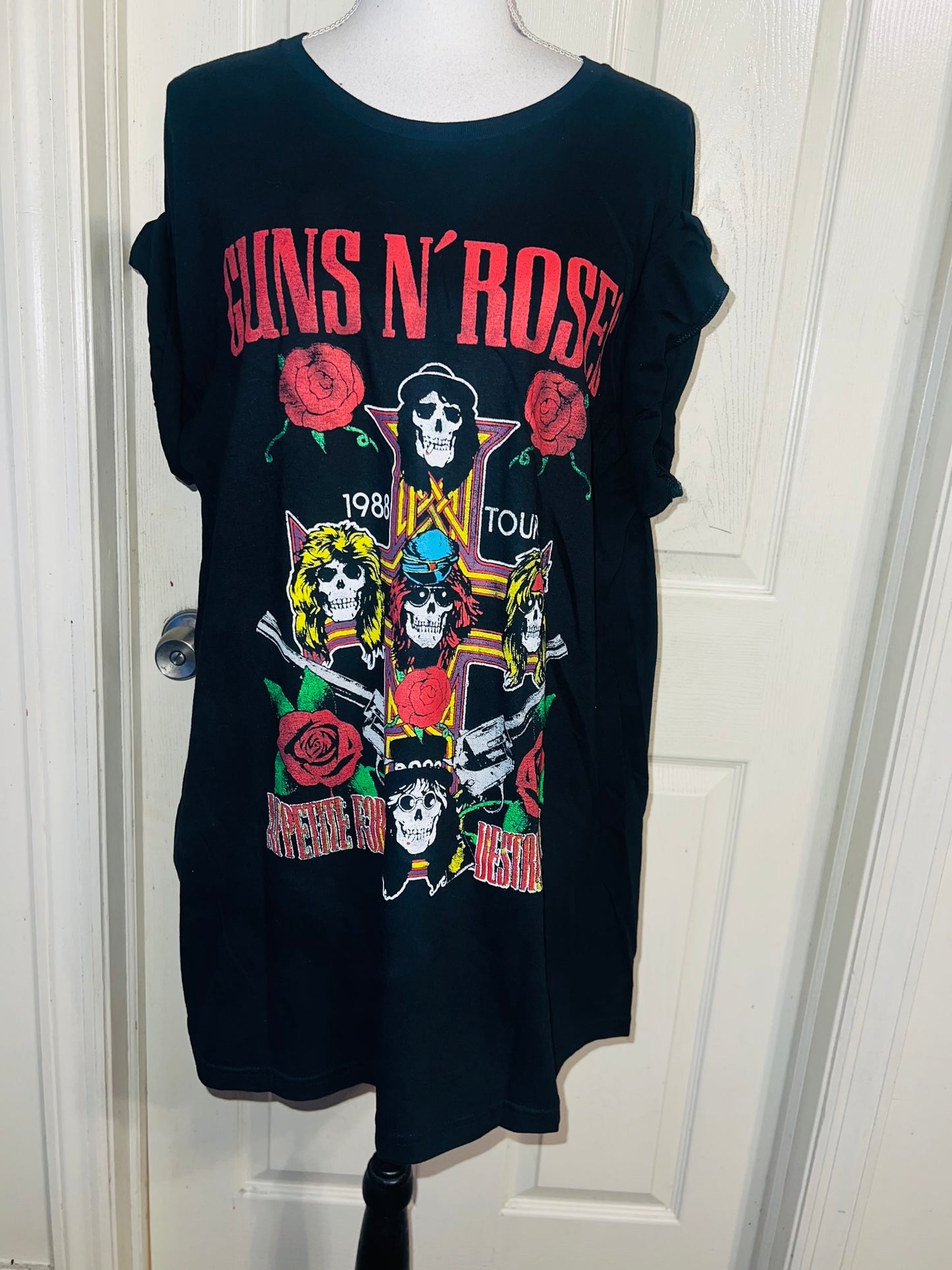 Guns N’ Roses Oversized Distressed Tee