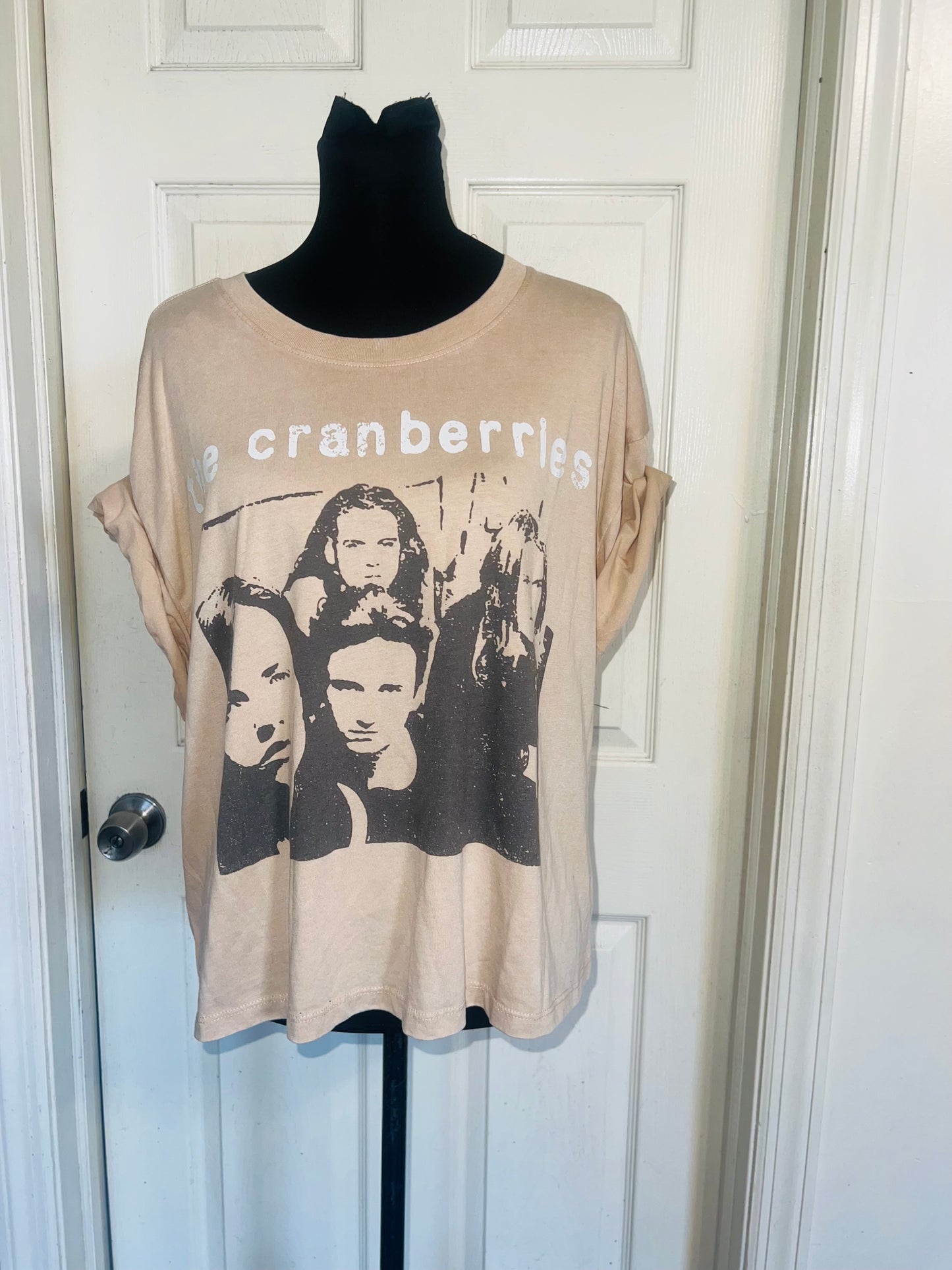The Cranberries Oversized Distressed Tee