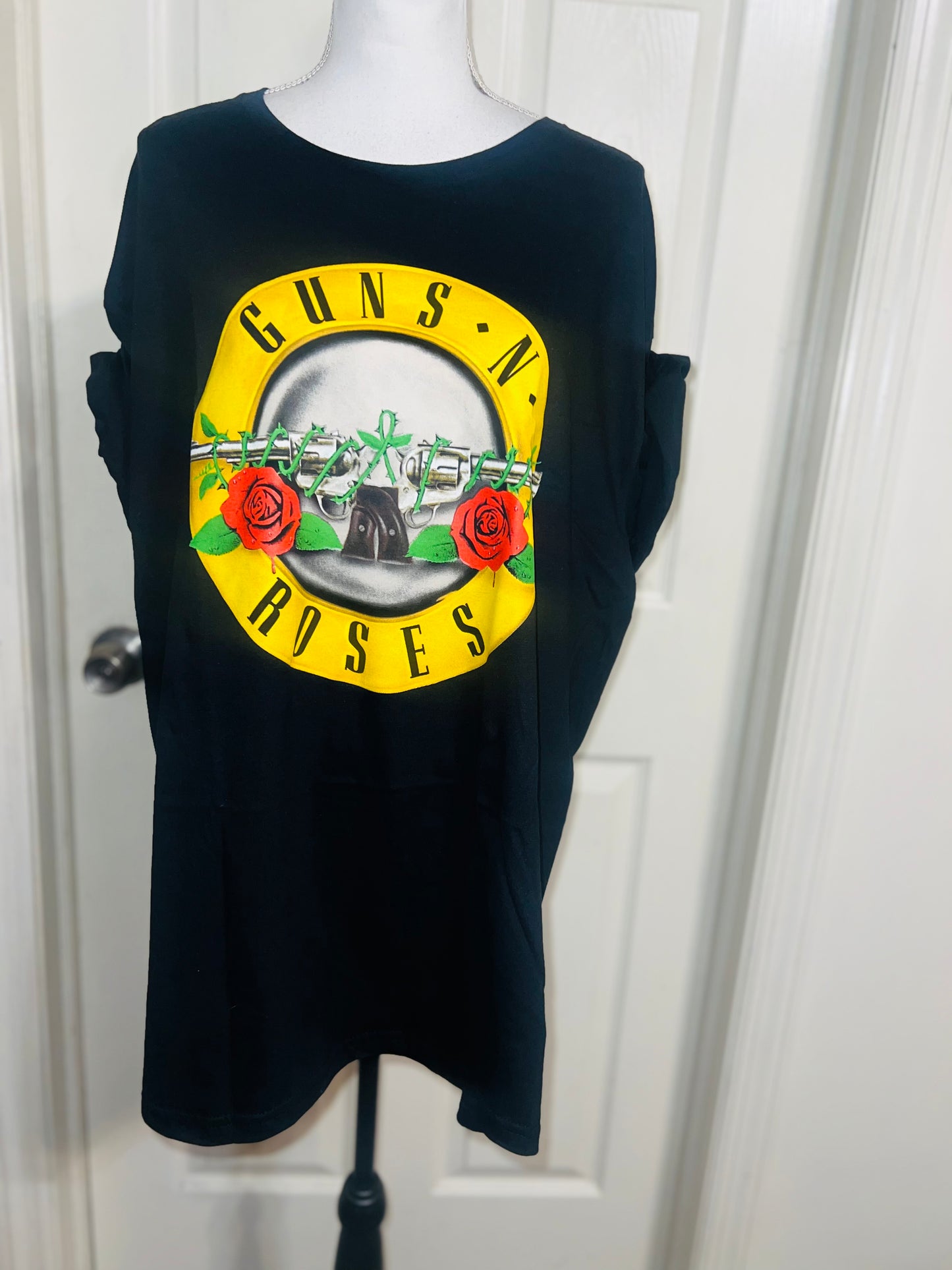 Guns n Roses Oversized Distressed Tee