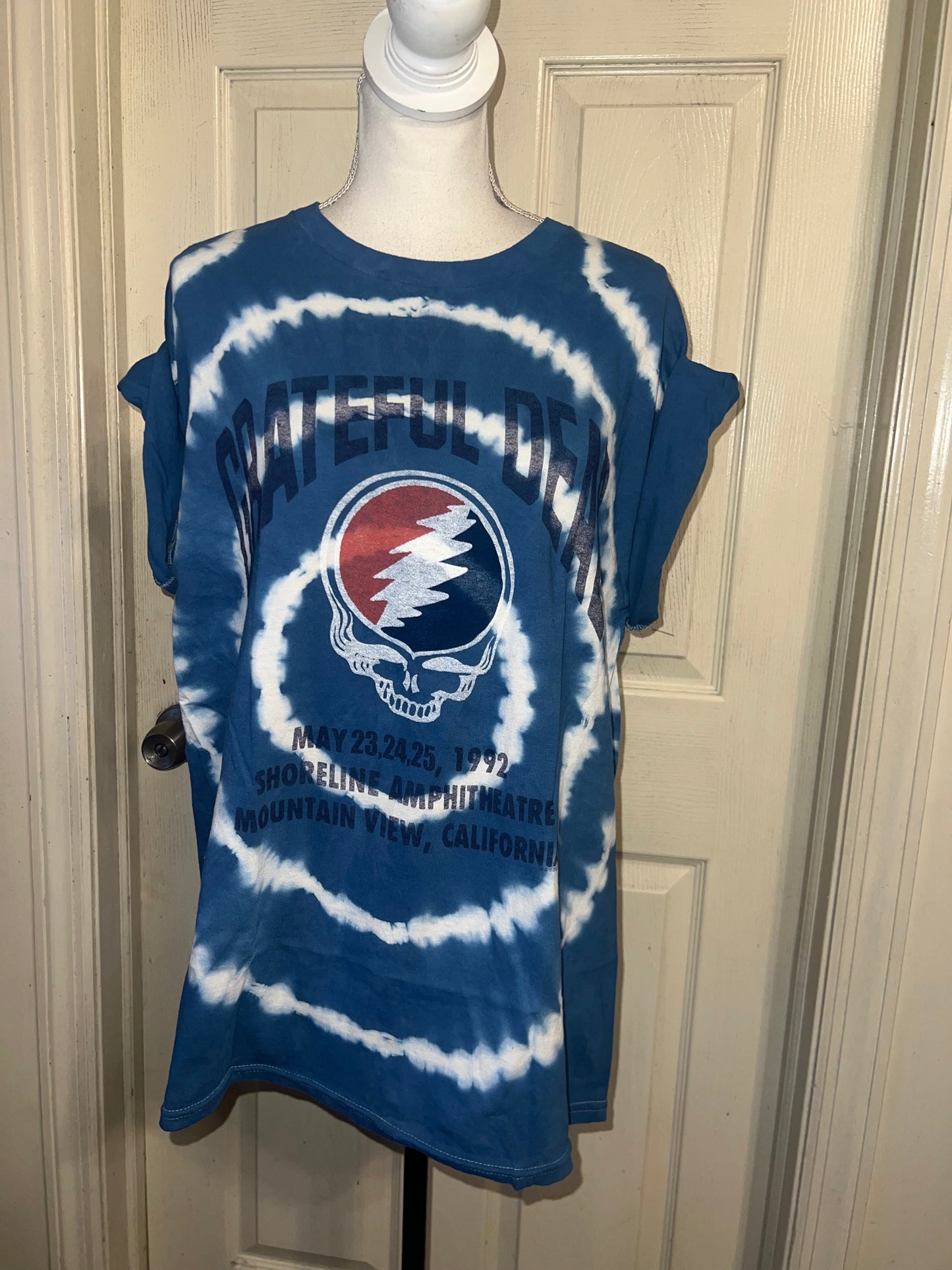 Grateful Dead Oversized Distressed Tee