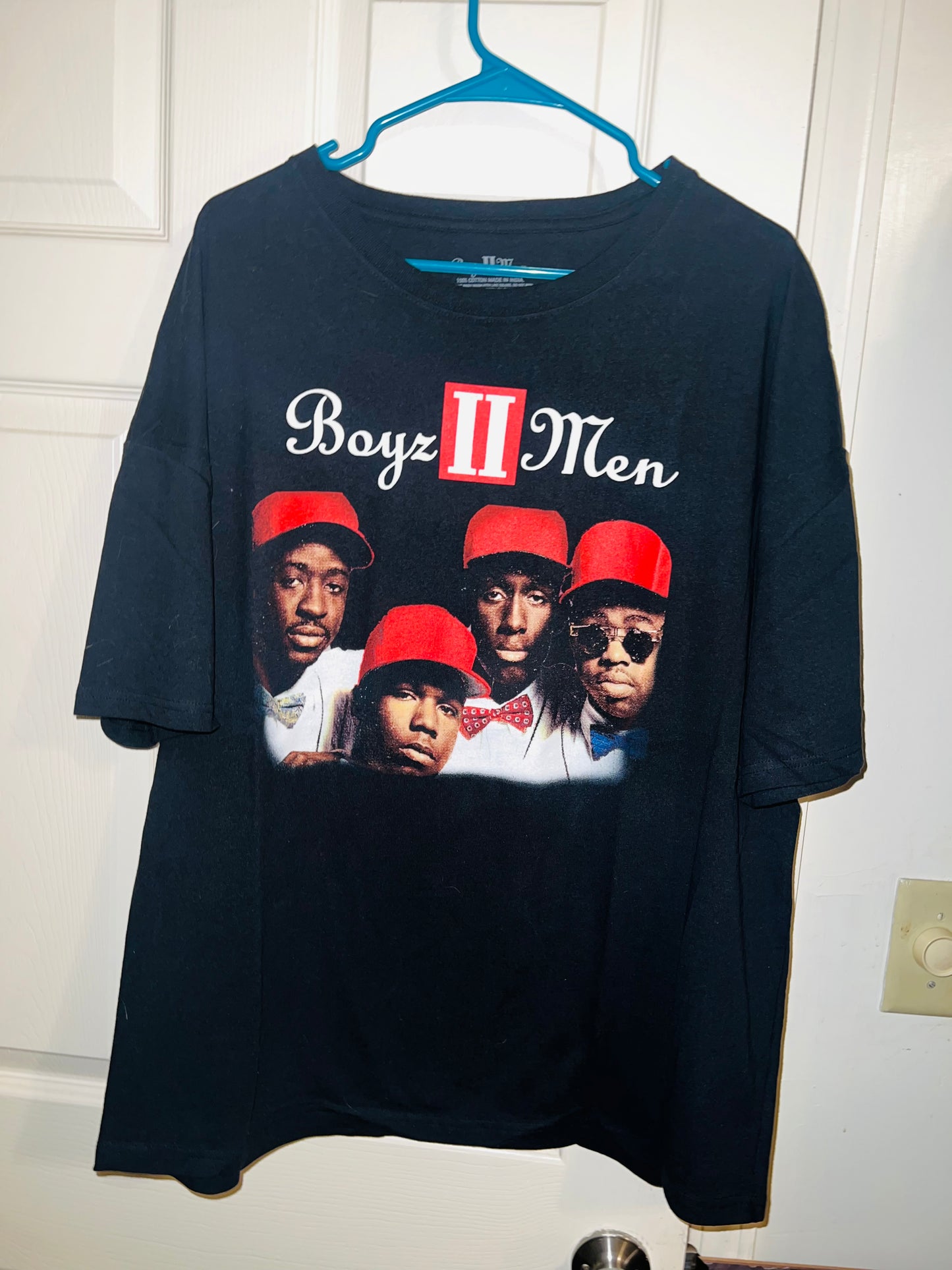 Boyz II Men Oversized Distressed Tee