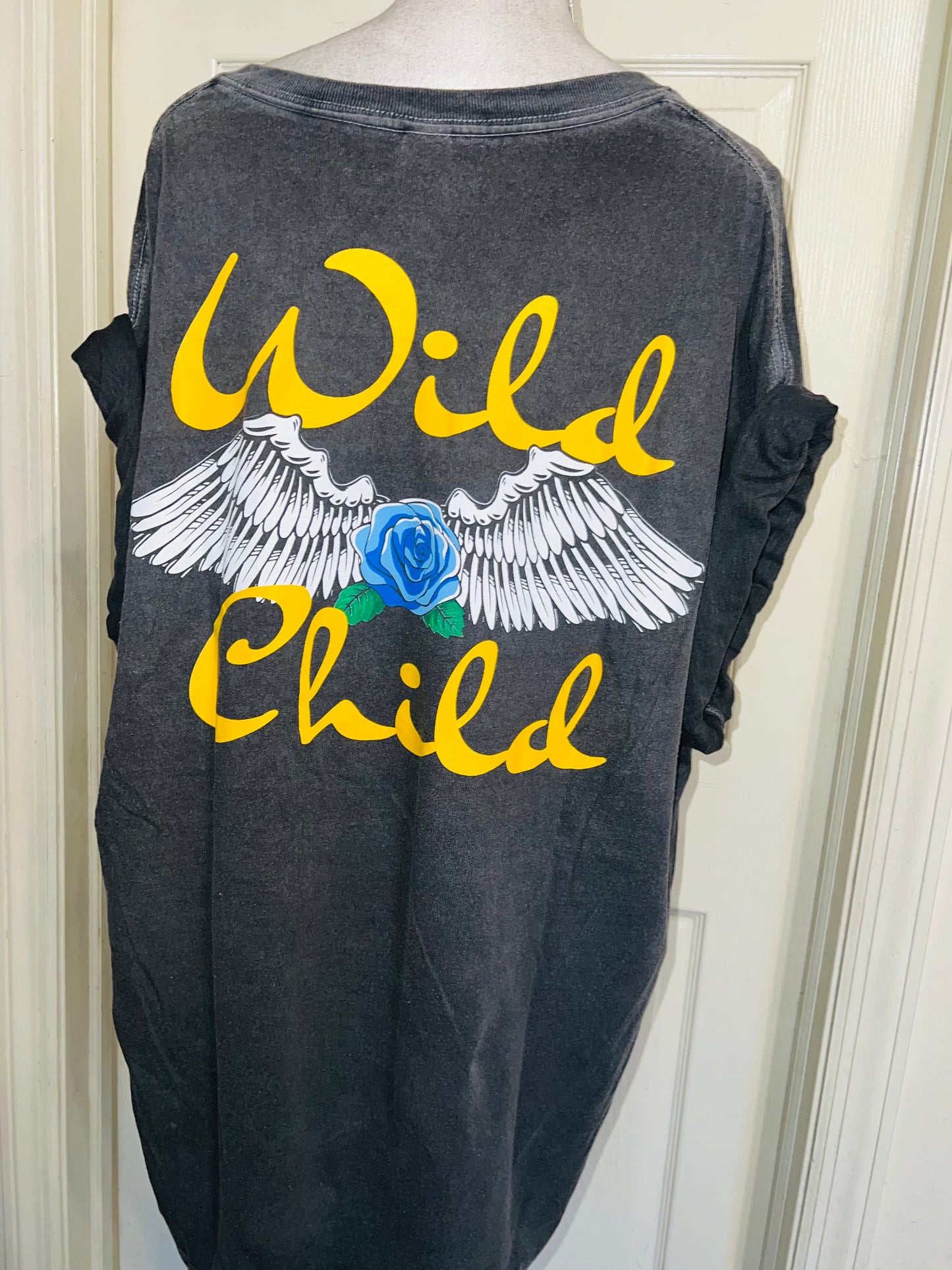 Betty Boop Wild Child Oversized Distressed Tee